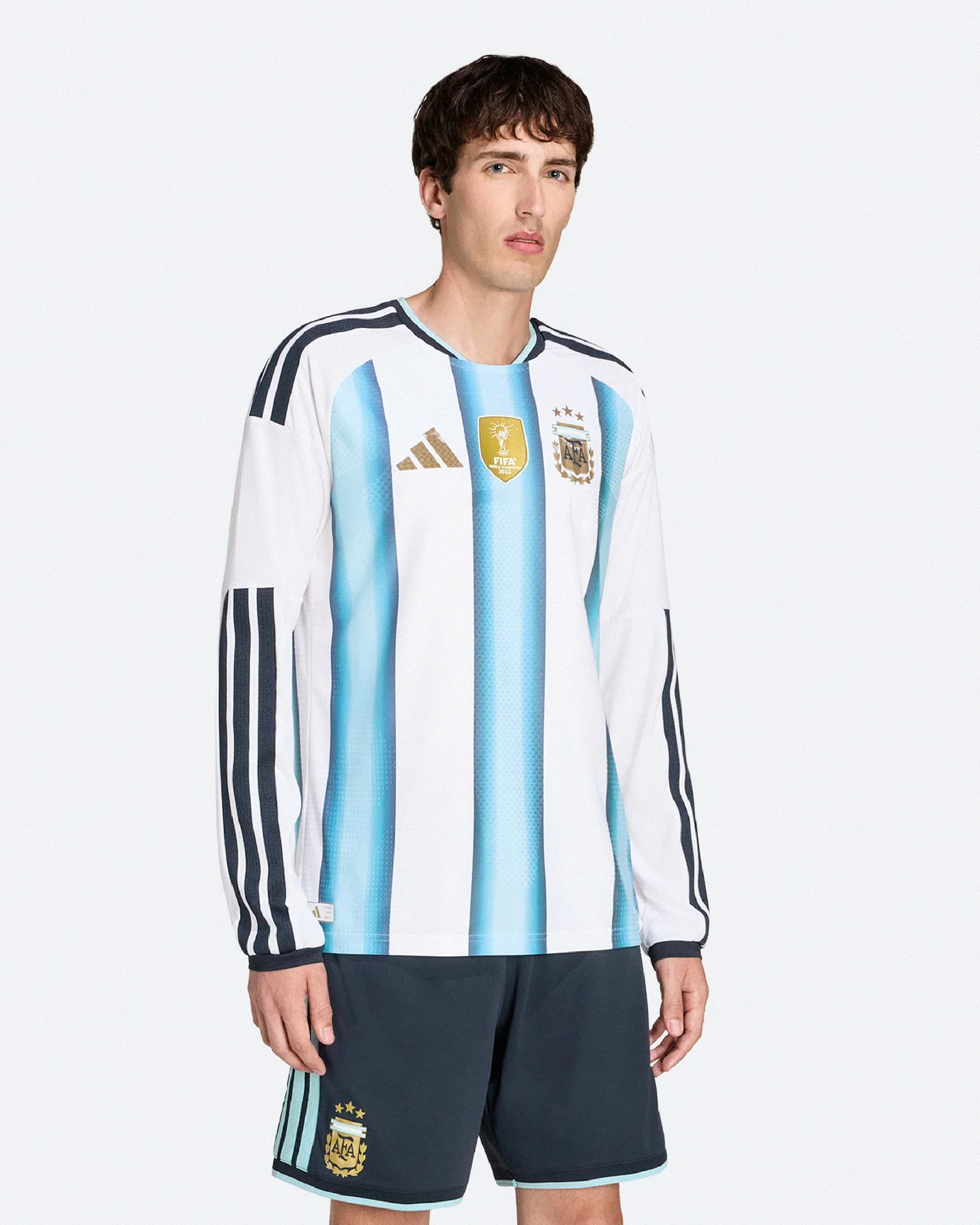 AFA Argentina Authentic LS Home Jersey - Image 3