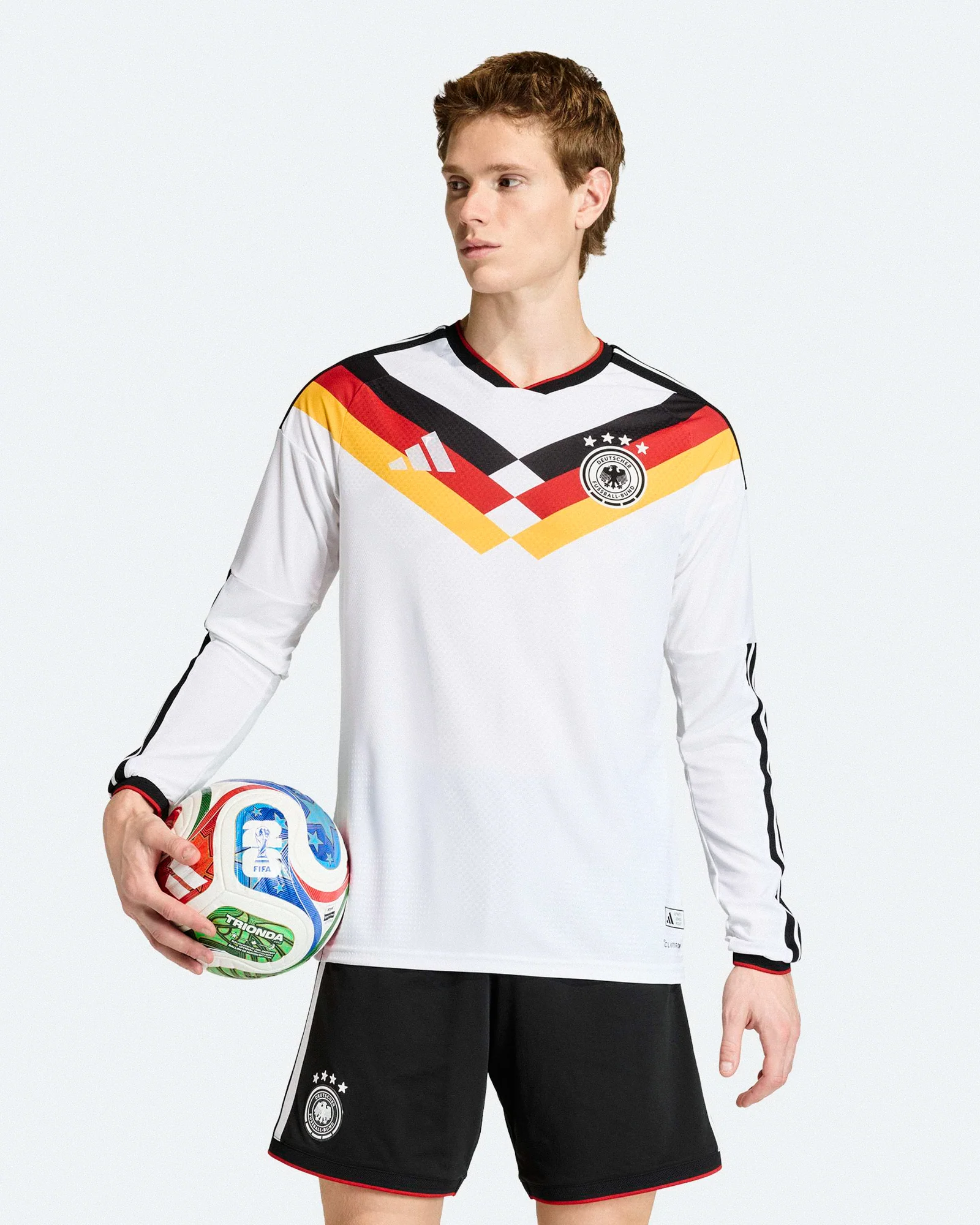 DFB Germany Authentic LS Home Jersey - Image 3