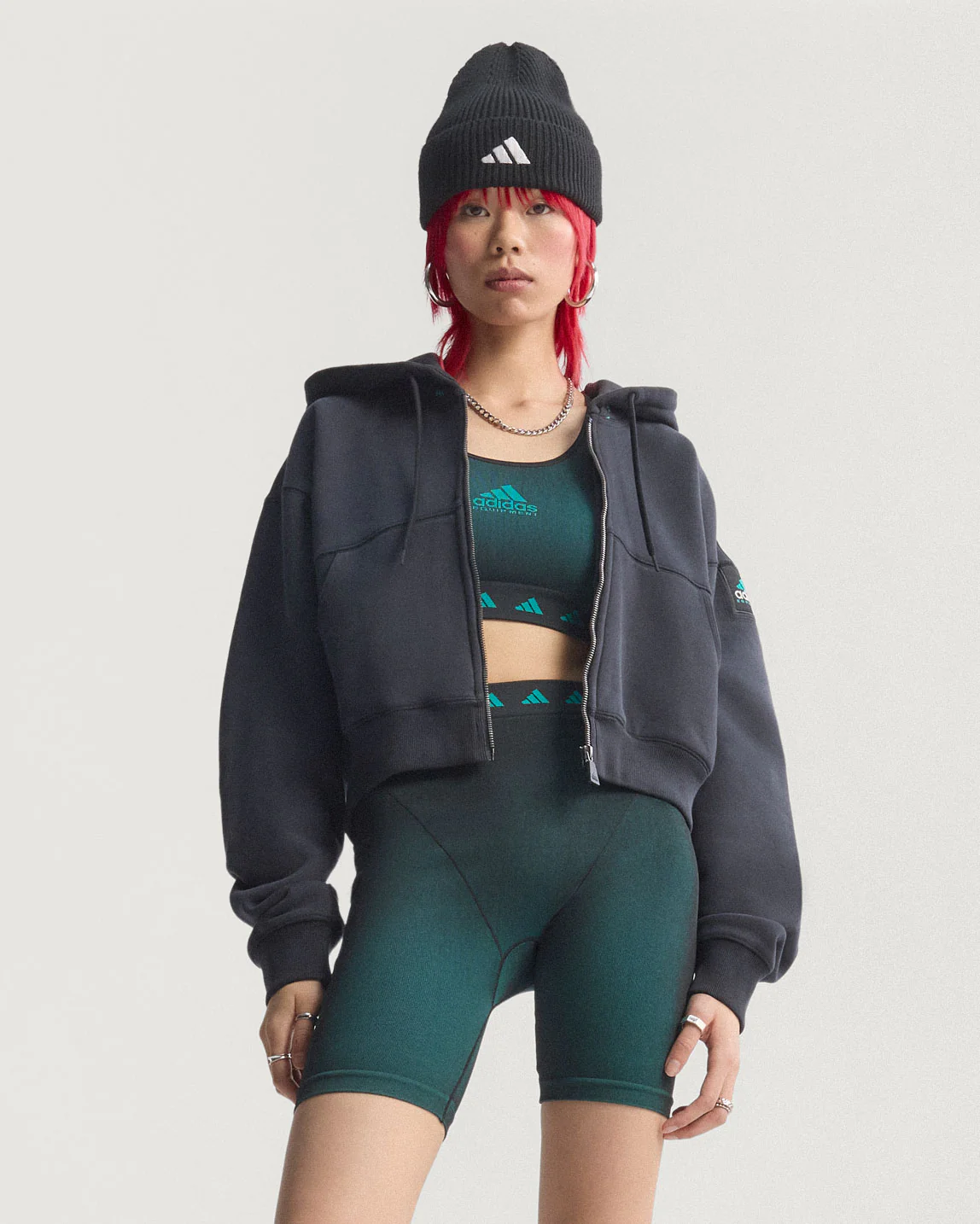 Equipment Cropped Hoodie - Image 3