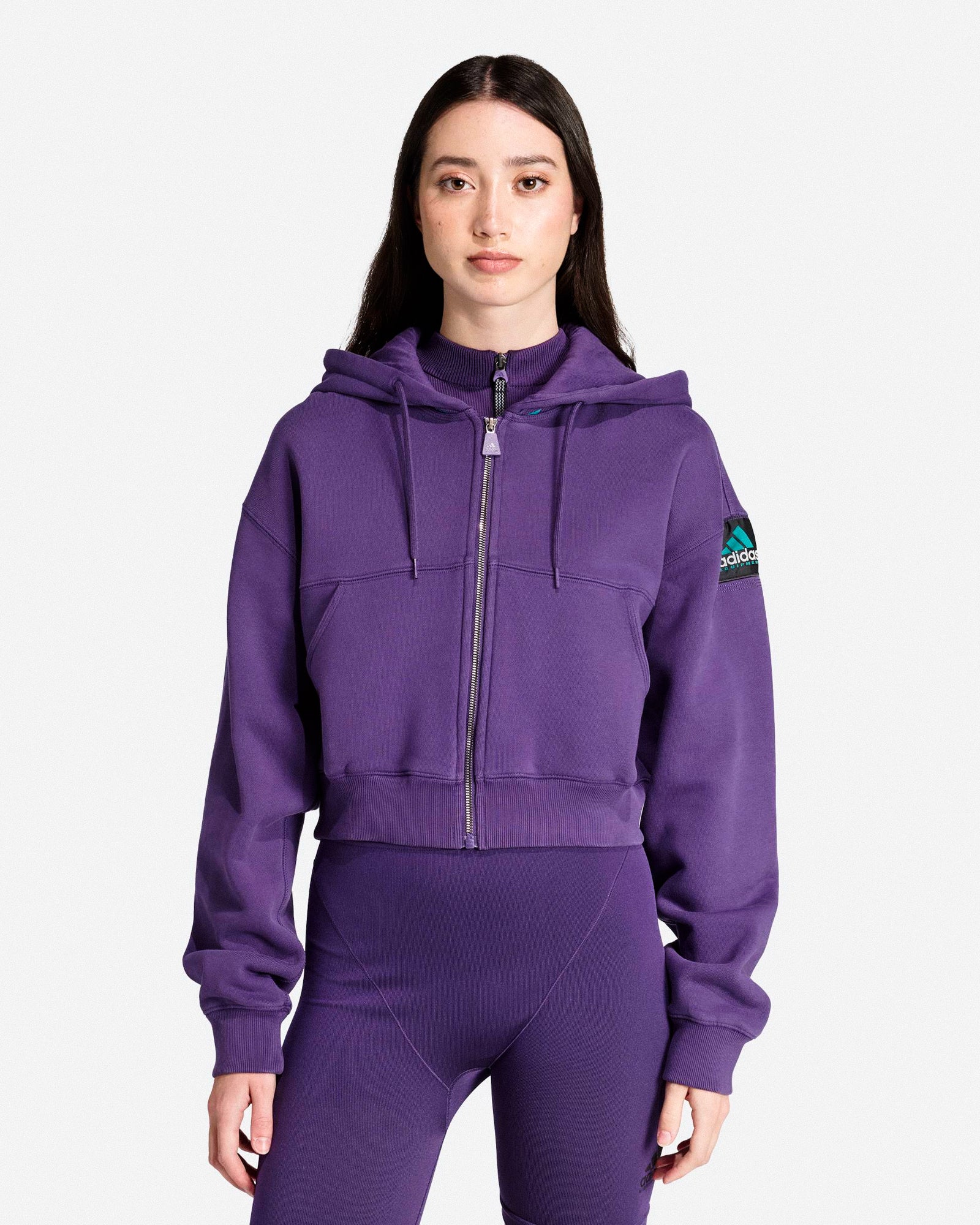 Equipment Cropped Hoodie - Image 3