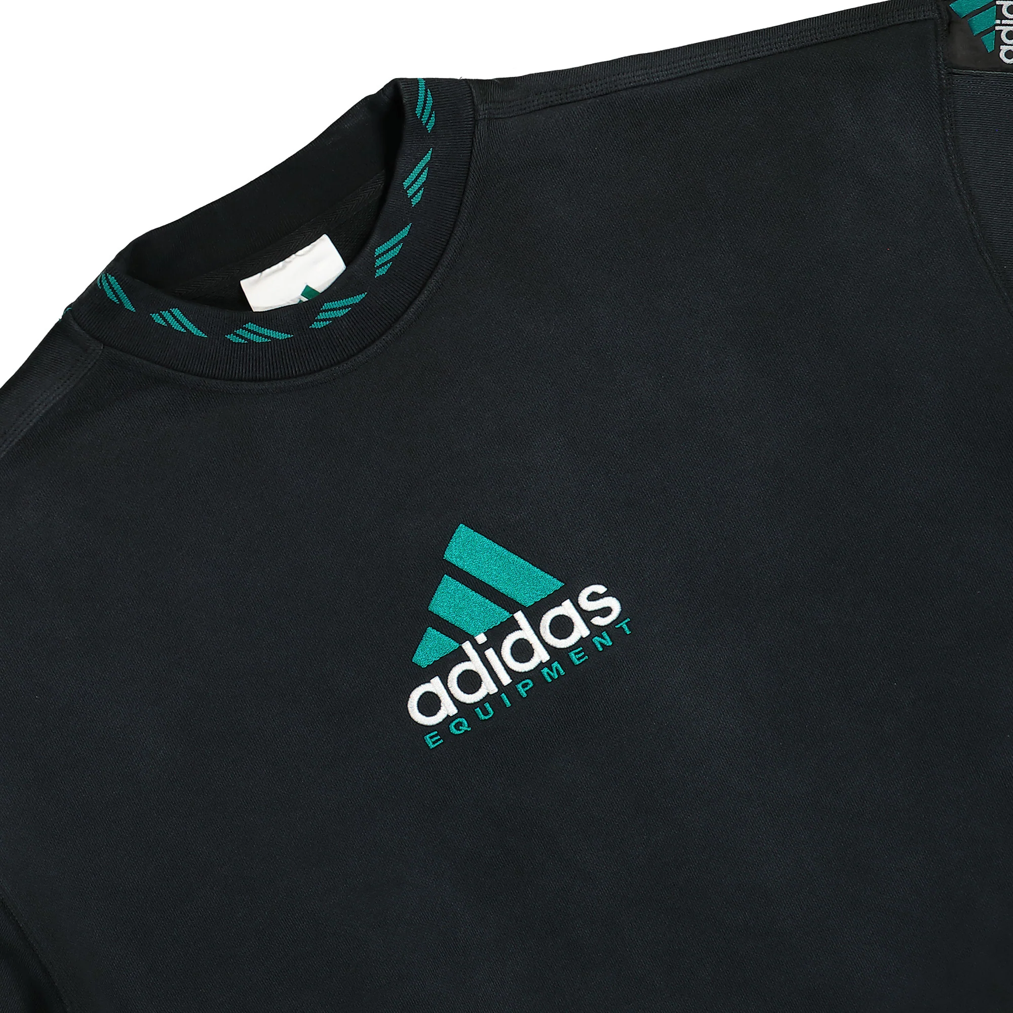 Equipment Washed Crew Neck Sweatshirt - Image 3