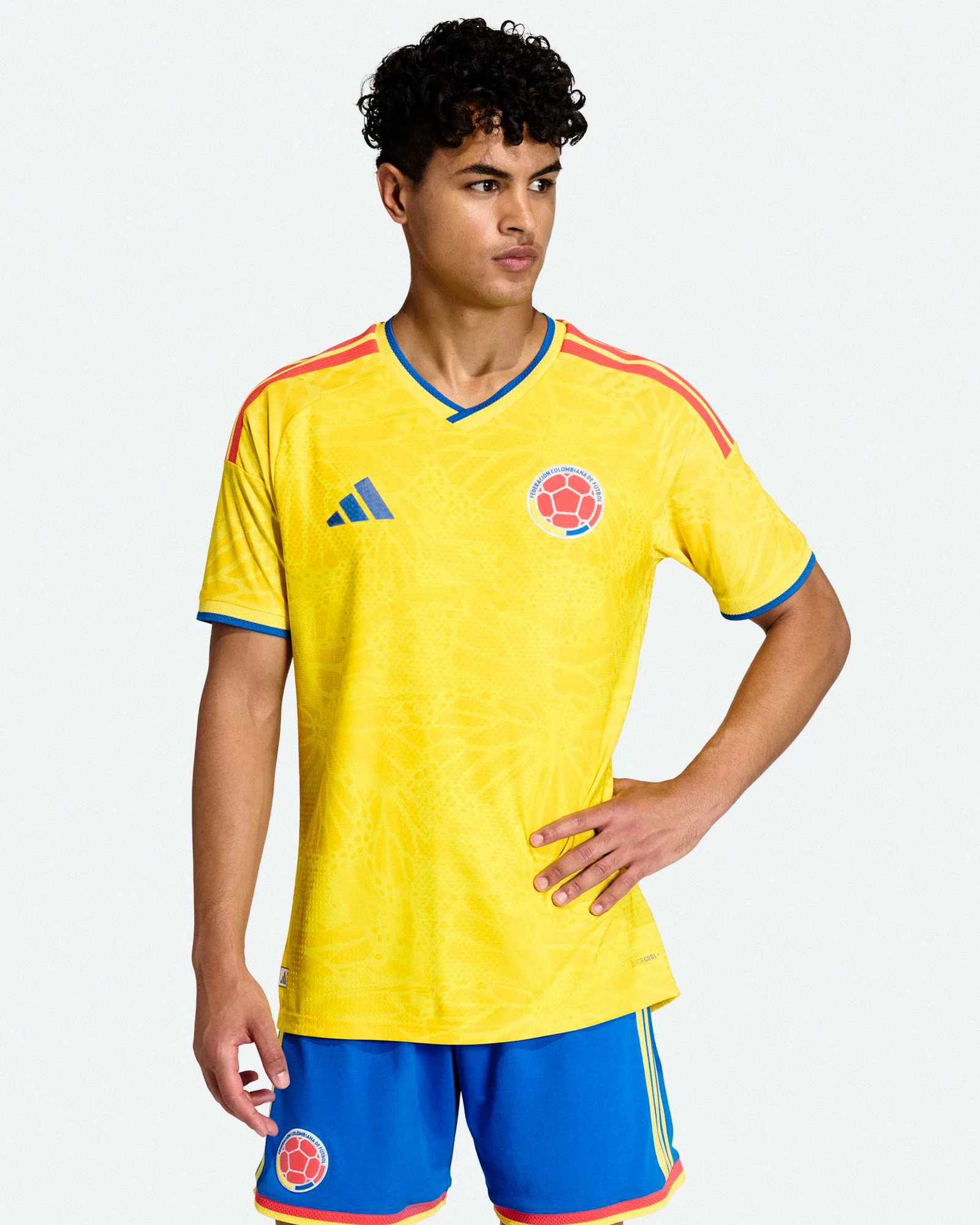 FCF Colombia Authentic Home Jersey - Image 3