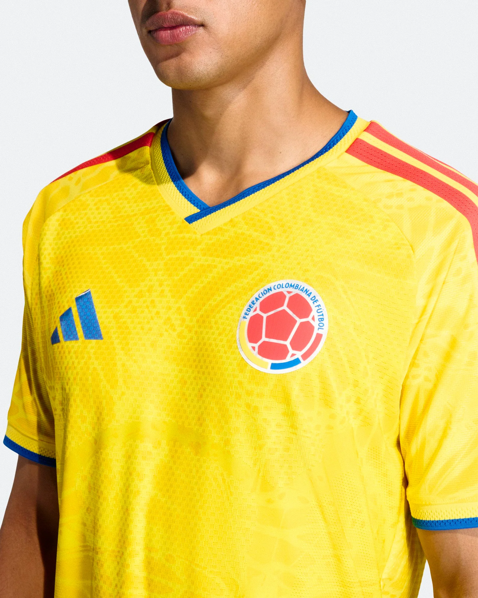 FCF Colombia Authentic Home Jersey - Image 4