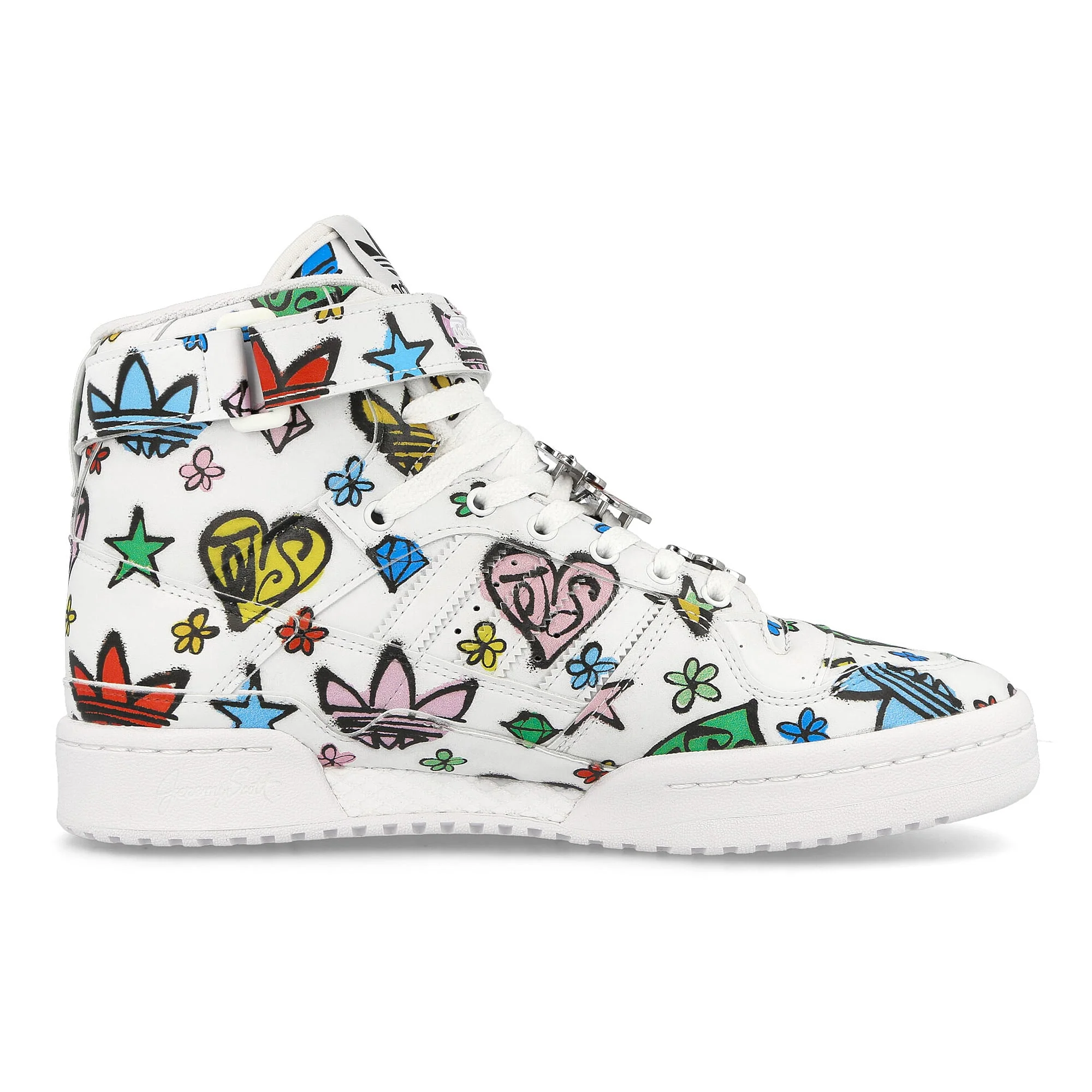Jeremy Scott x adidas Forum 84 Hi Mono - Image 2