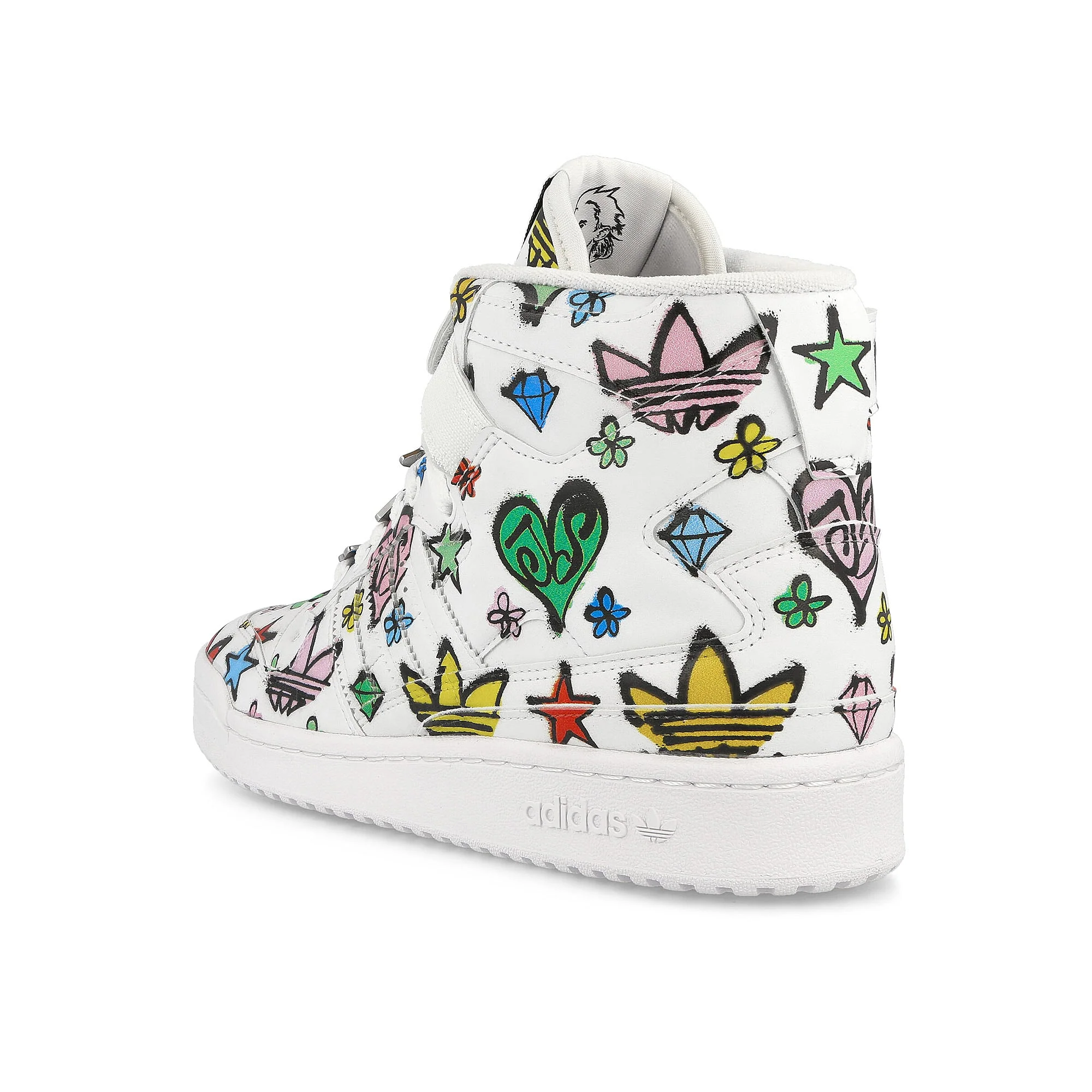 Jeremy Scott x adidas Forum 84 Hi Mono - Image 3