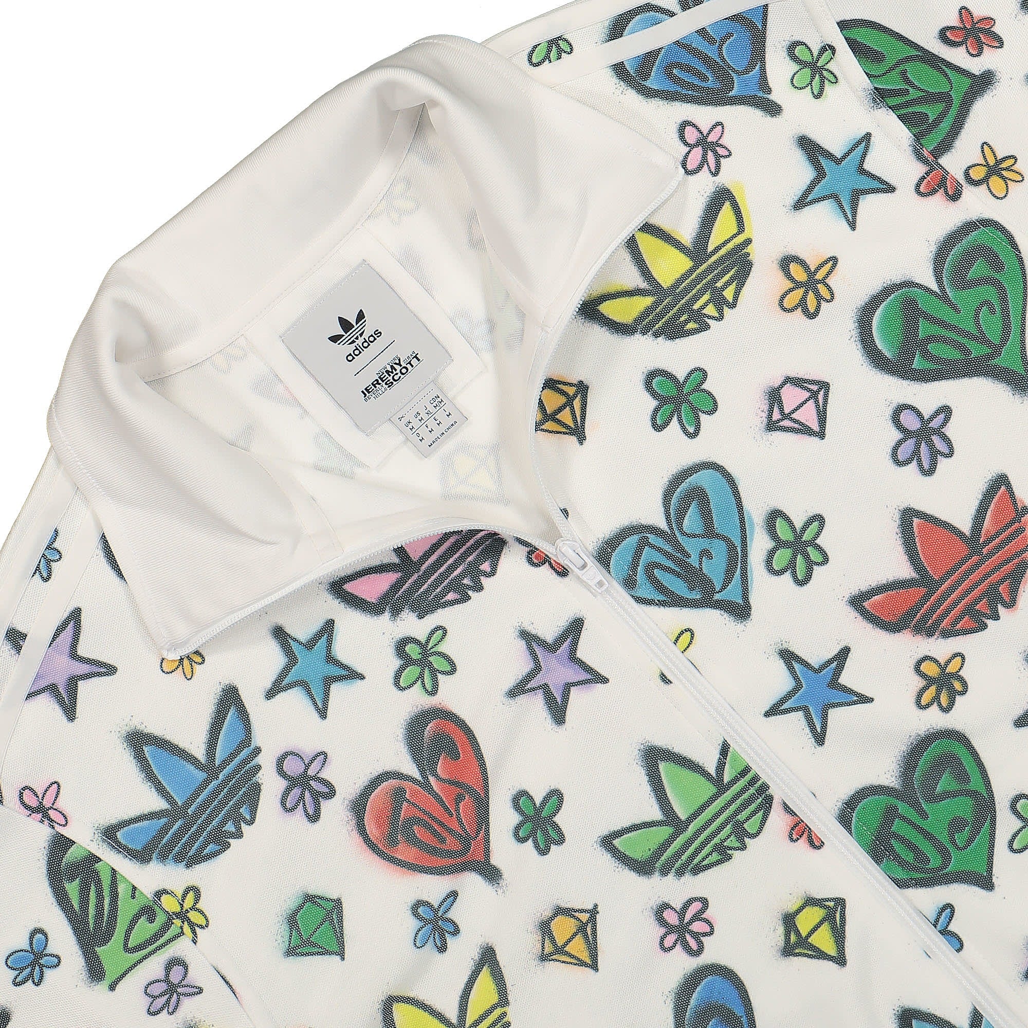 Jeremy Scott x adidas Mono Fire Track Top - Image 3