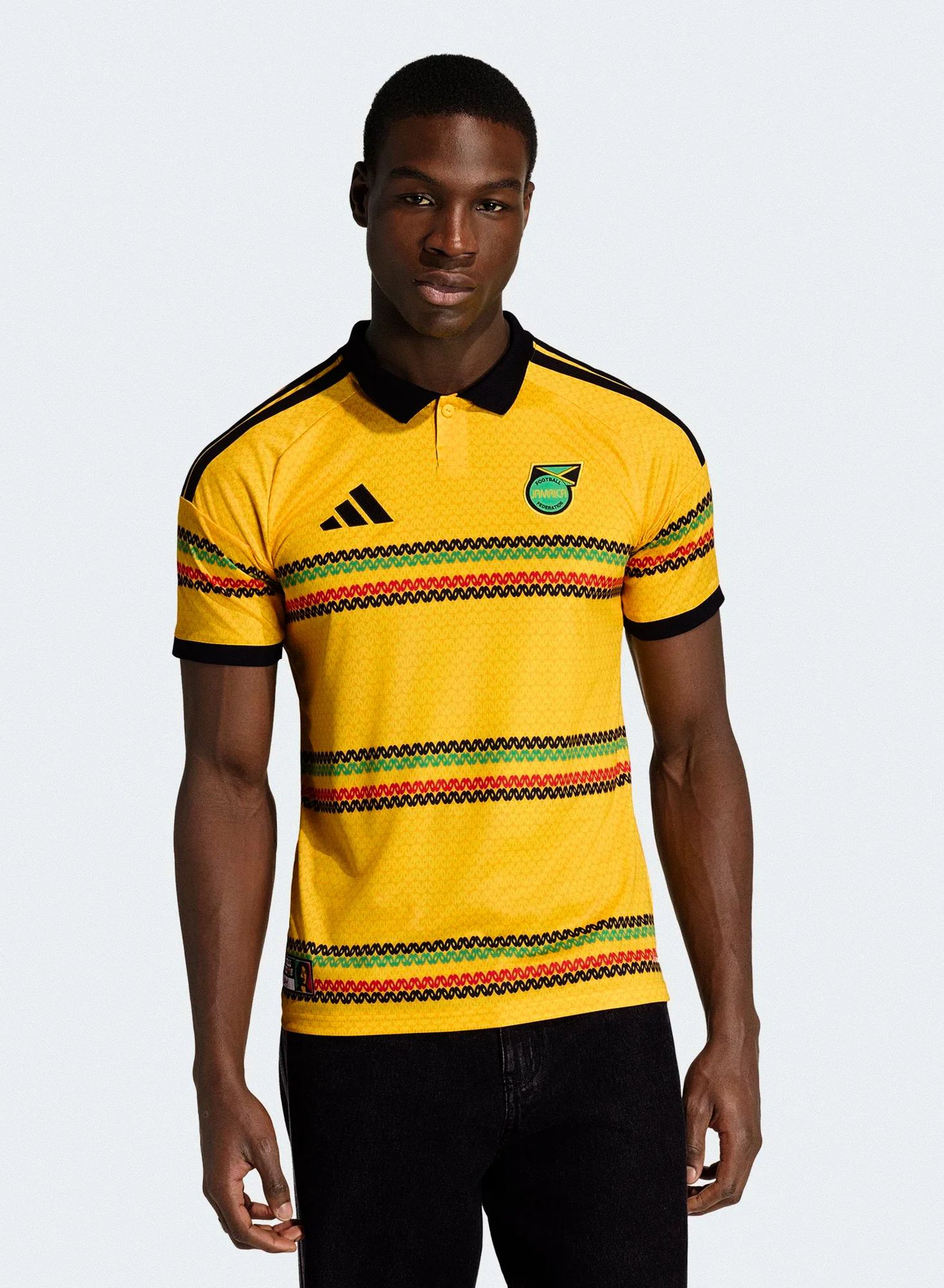 JFF Jamaica Home Jersey - Image 3