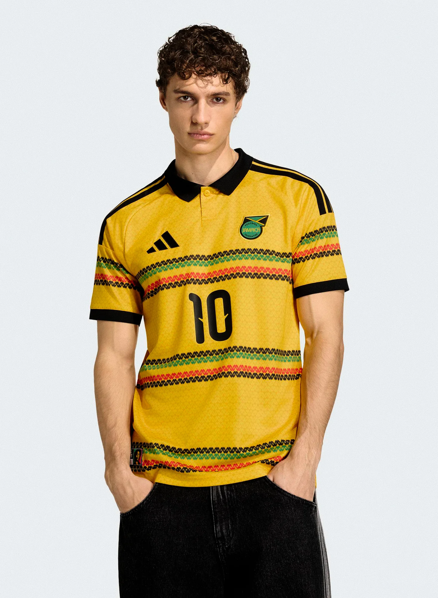 JFF Jamaica Home Jersey M10 - Image 3