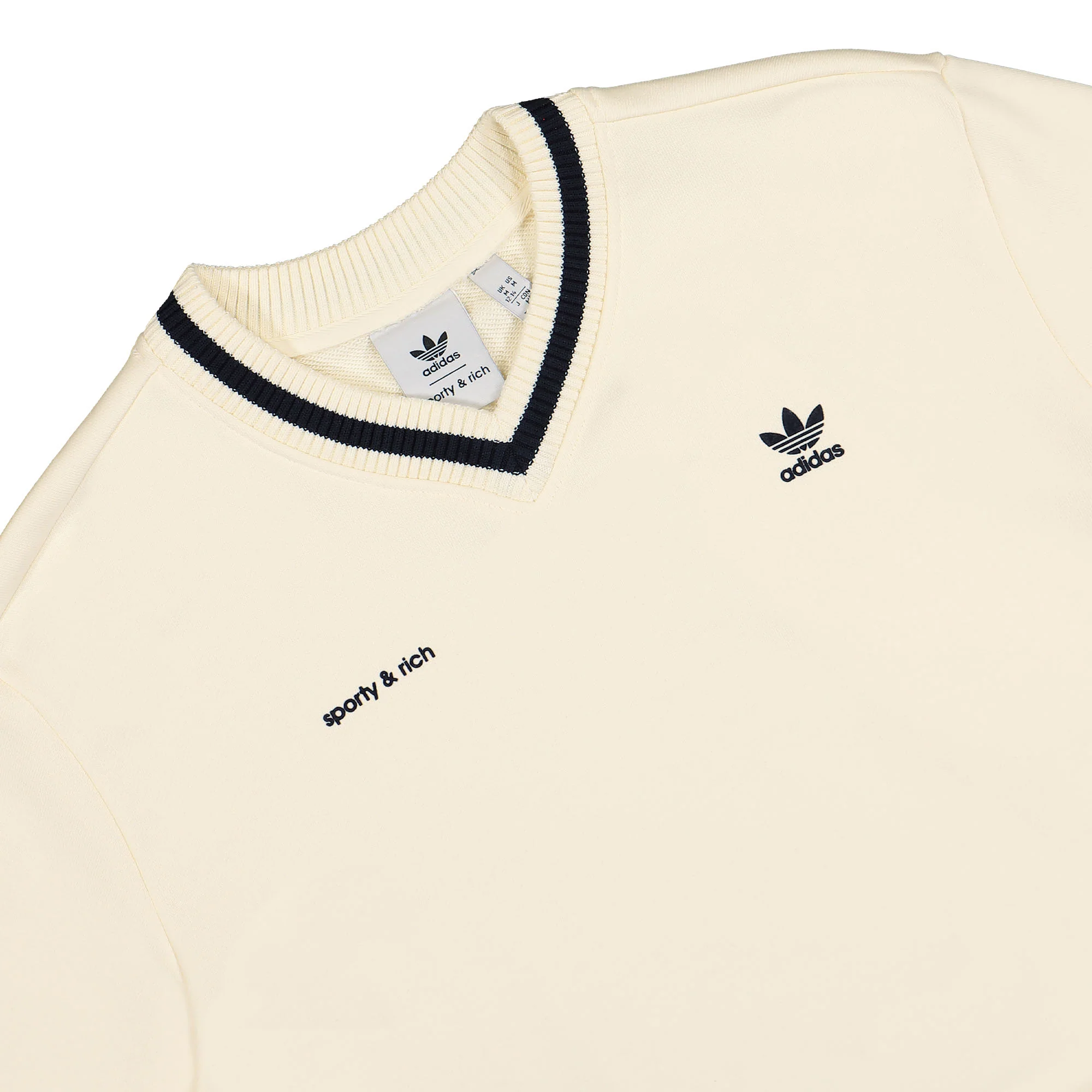 SPORTY & RICH x adidas W Neck Crew Sweater - Image 3