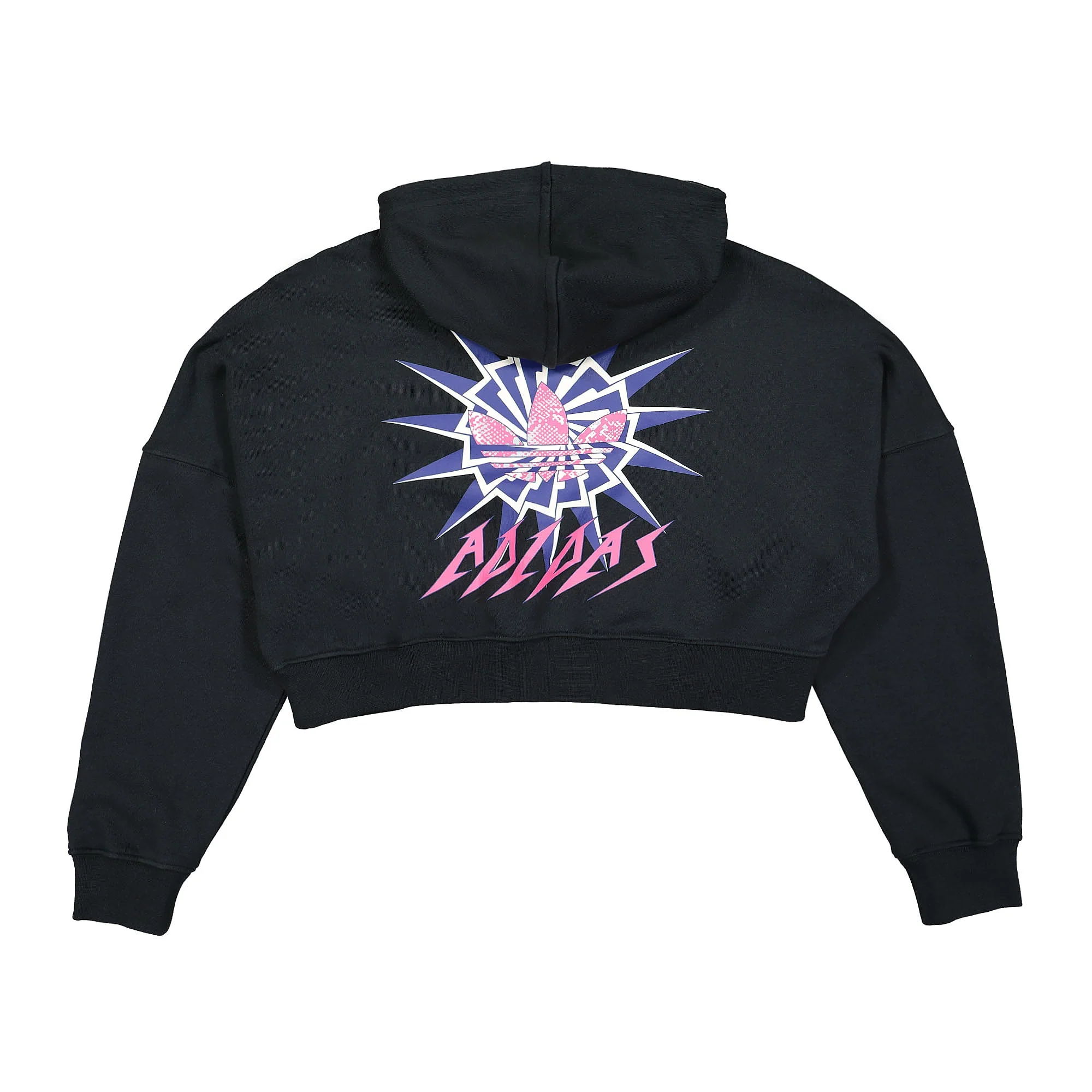 Wmns Cropped Hoodie - Image 2