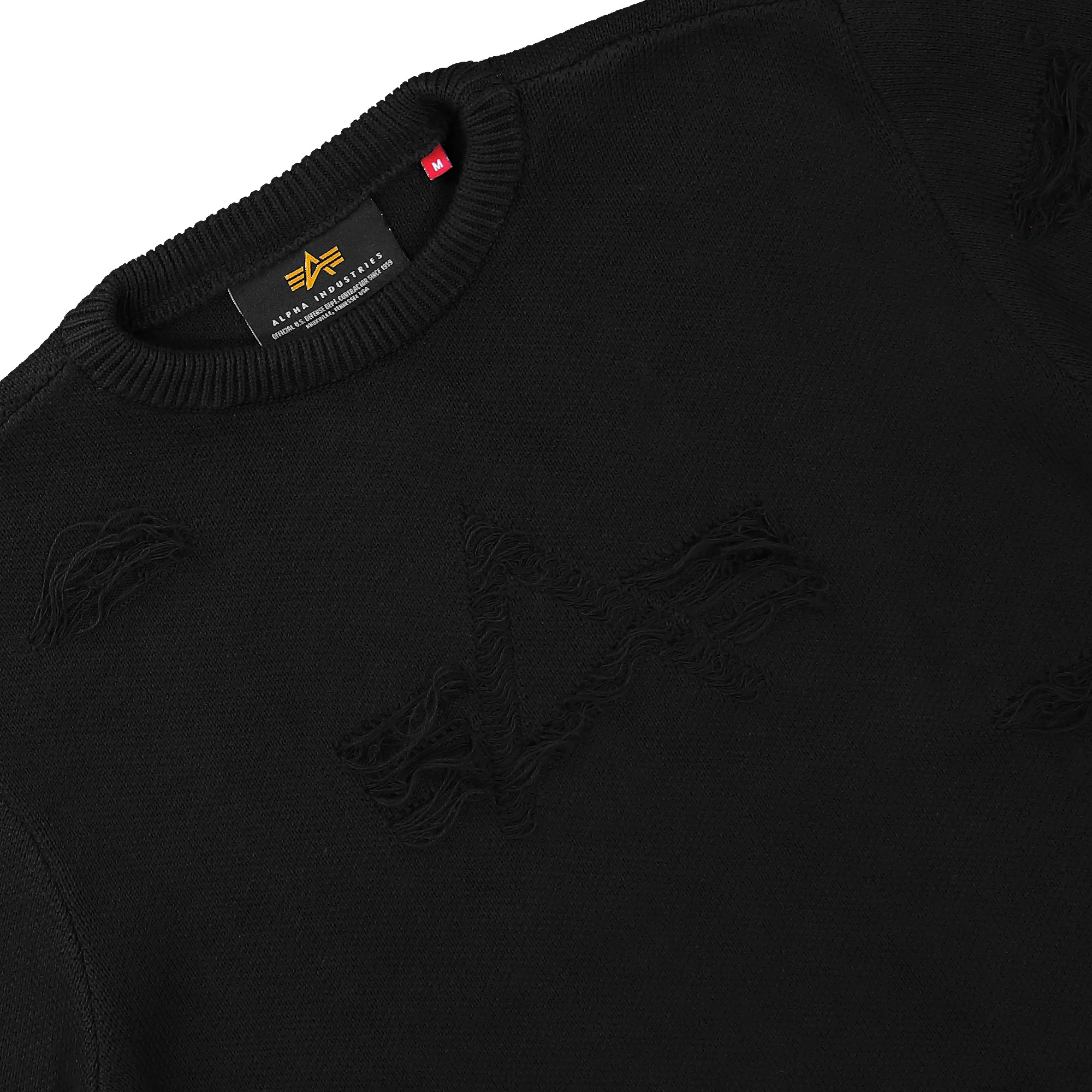 Distressed Logo Sweatshirt - Image 3