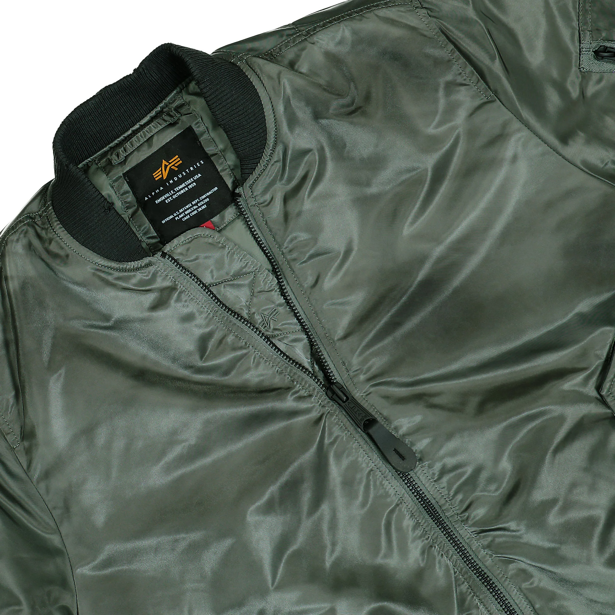MA-1 Distressed Bomber Jacket - Image 2