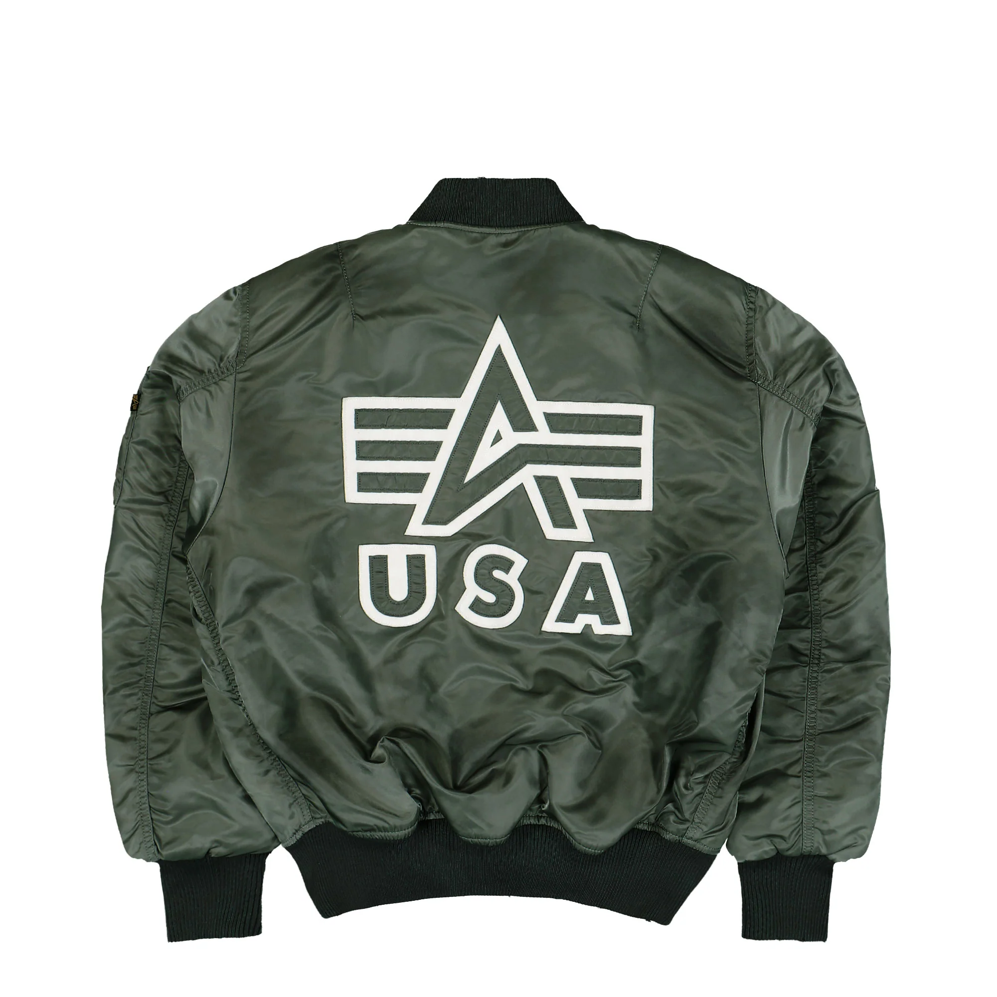 MA-1 Distressed Bomber Jacket - Image 6