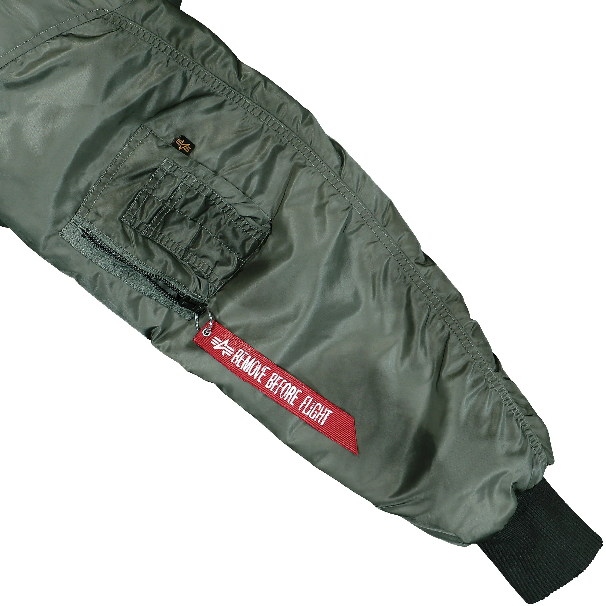 MA-1 Distressed Bomber Jacket - Image 8