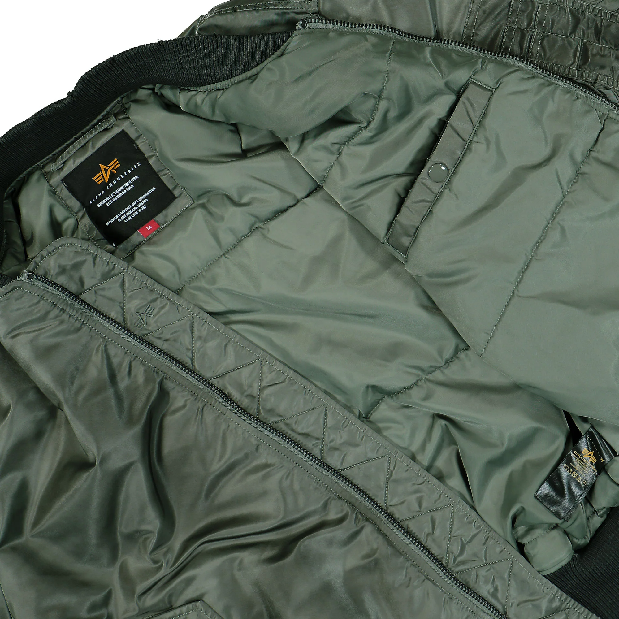 MA-1 Distressed Bomber Jacket - Image 9
