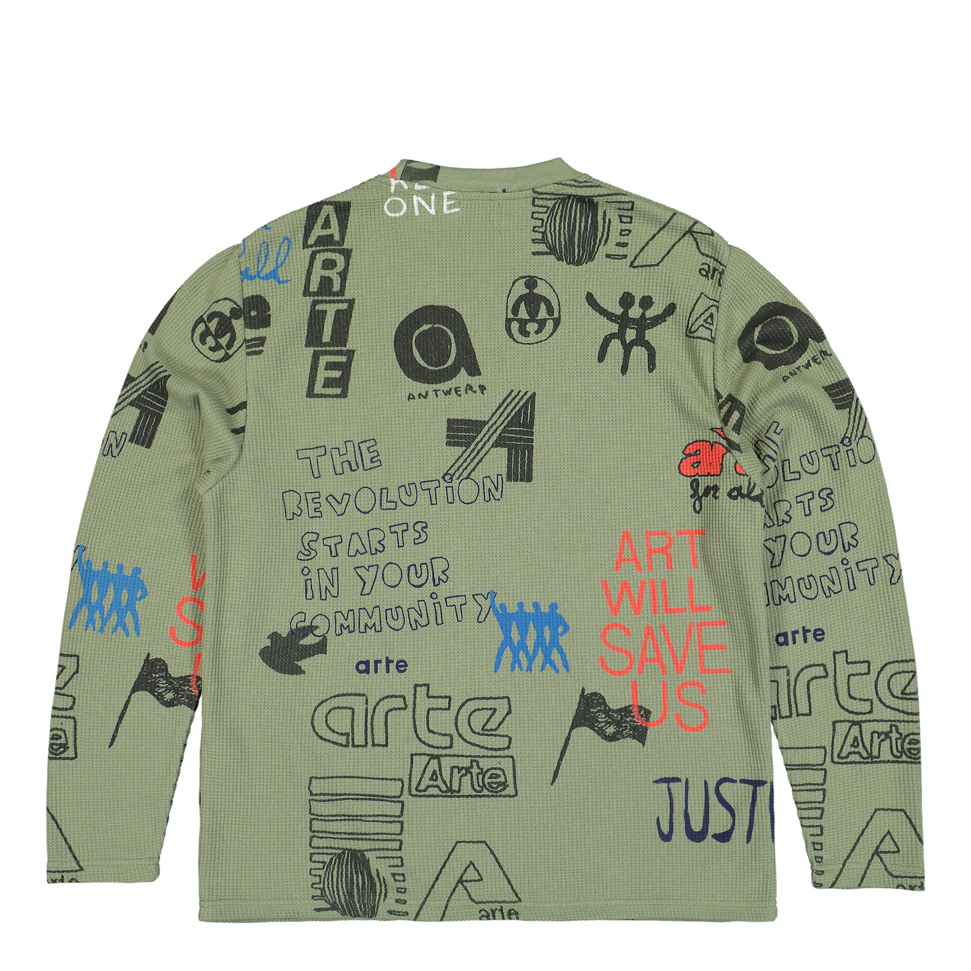 Allover Waffle Longsleeve - Image 2