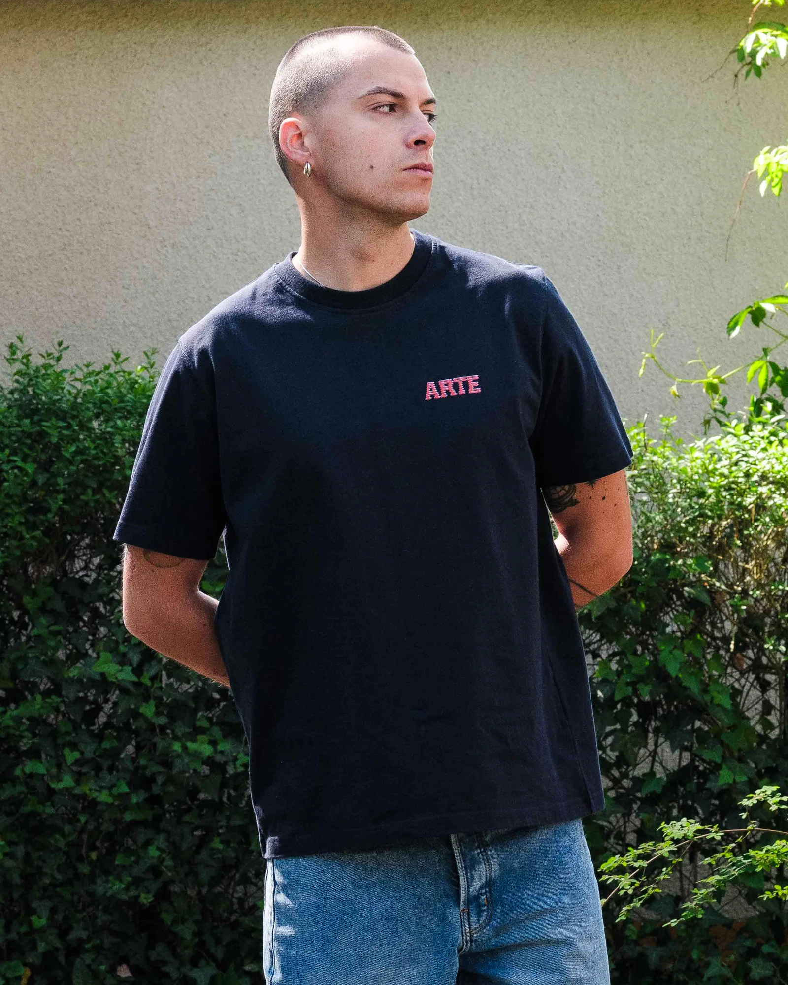 Back Print T-Shirt - Image 2