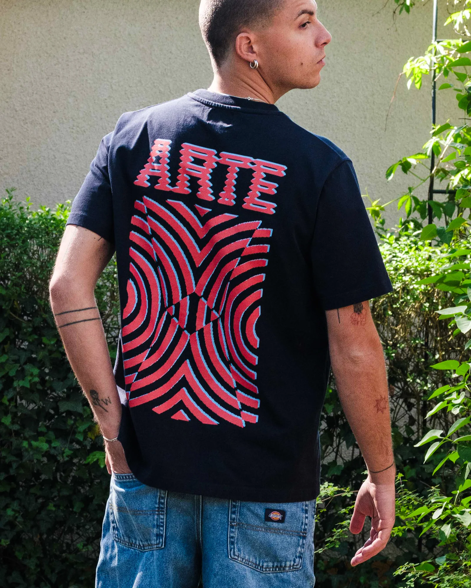 Back Print T-Shirt - Image 3