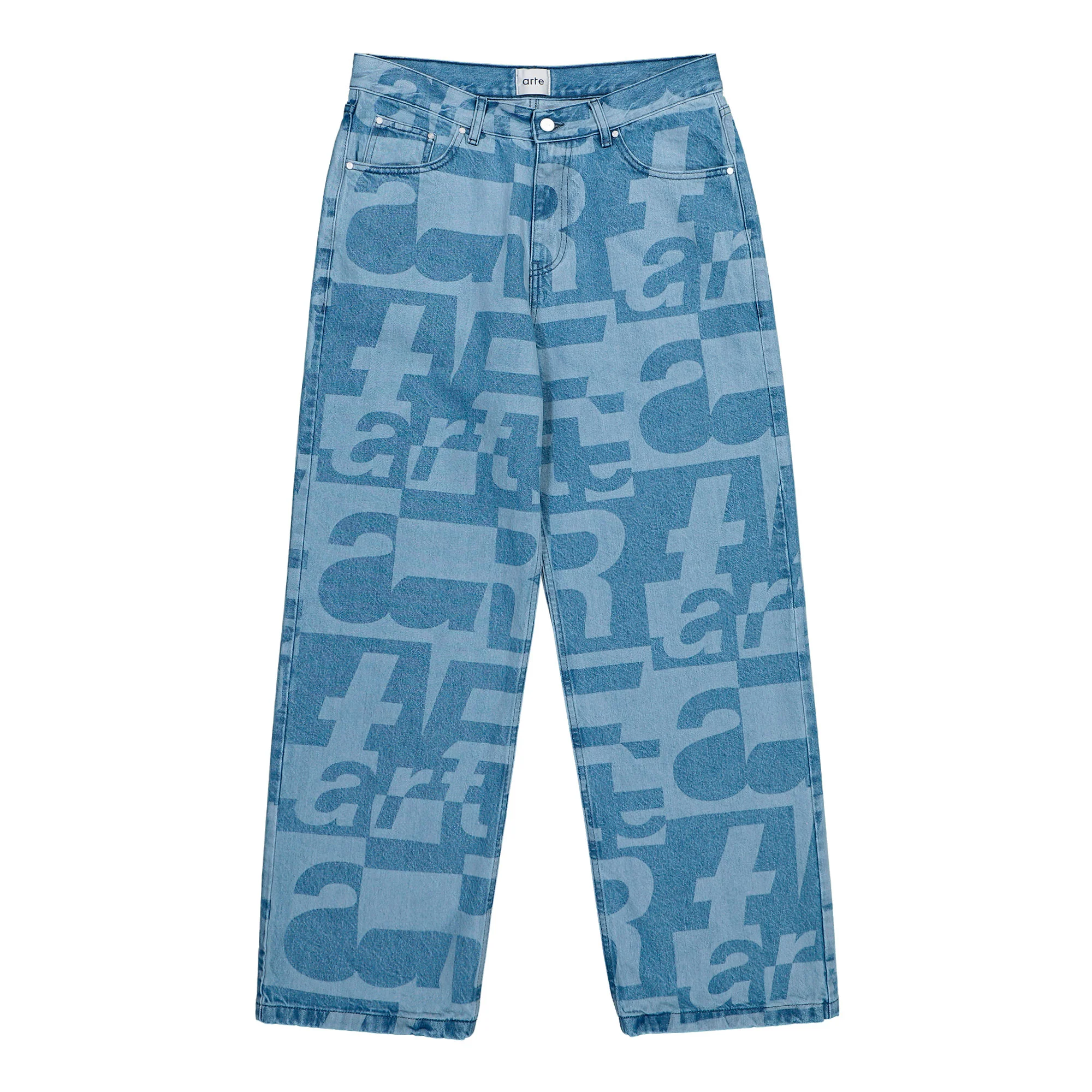 Denim Allover Pants