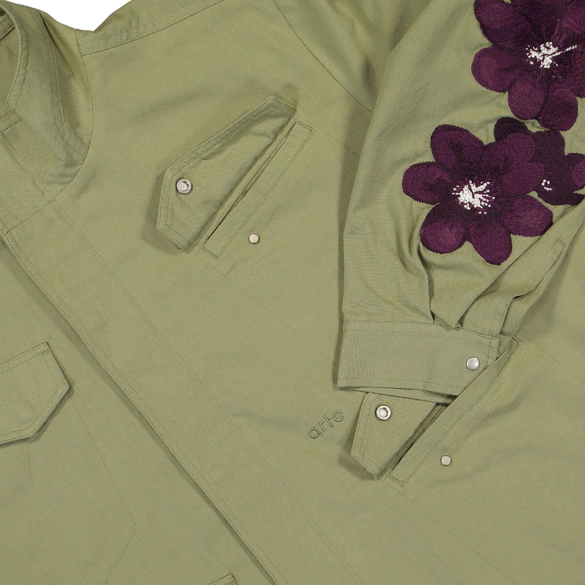 Flower Embroidery Jacket - Image 4