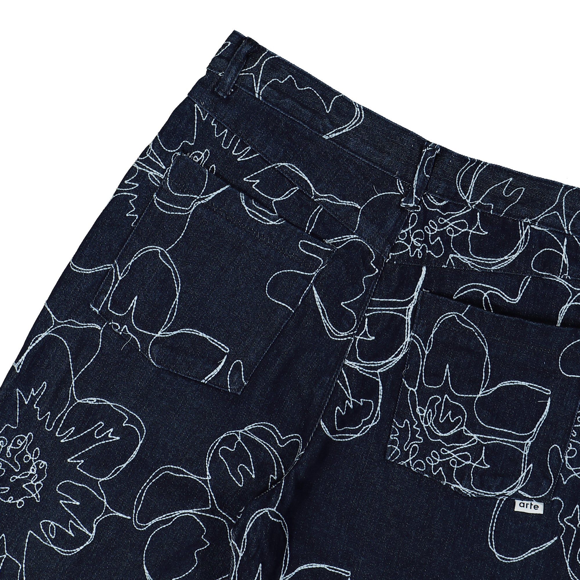 Flower Stitch Pants - Image 5