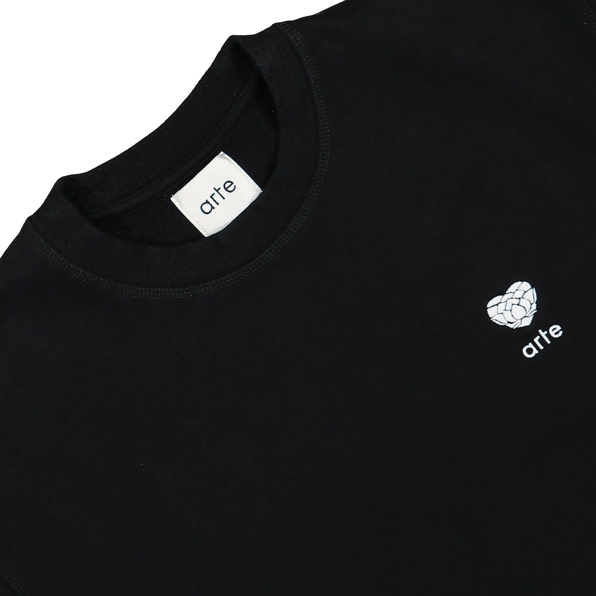 Heart Flower Crewneck Sweatshirt - Image 3
