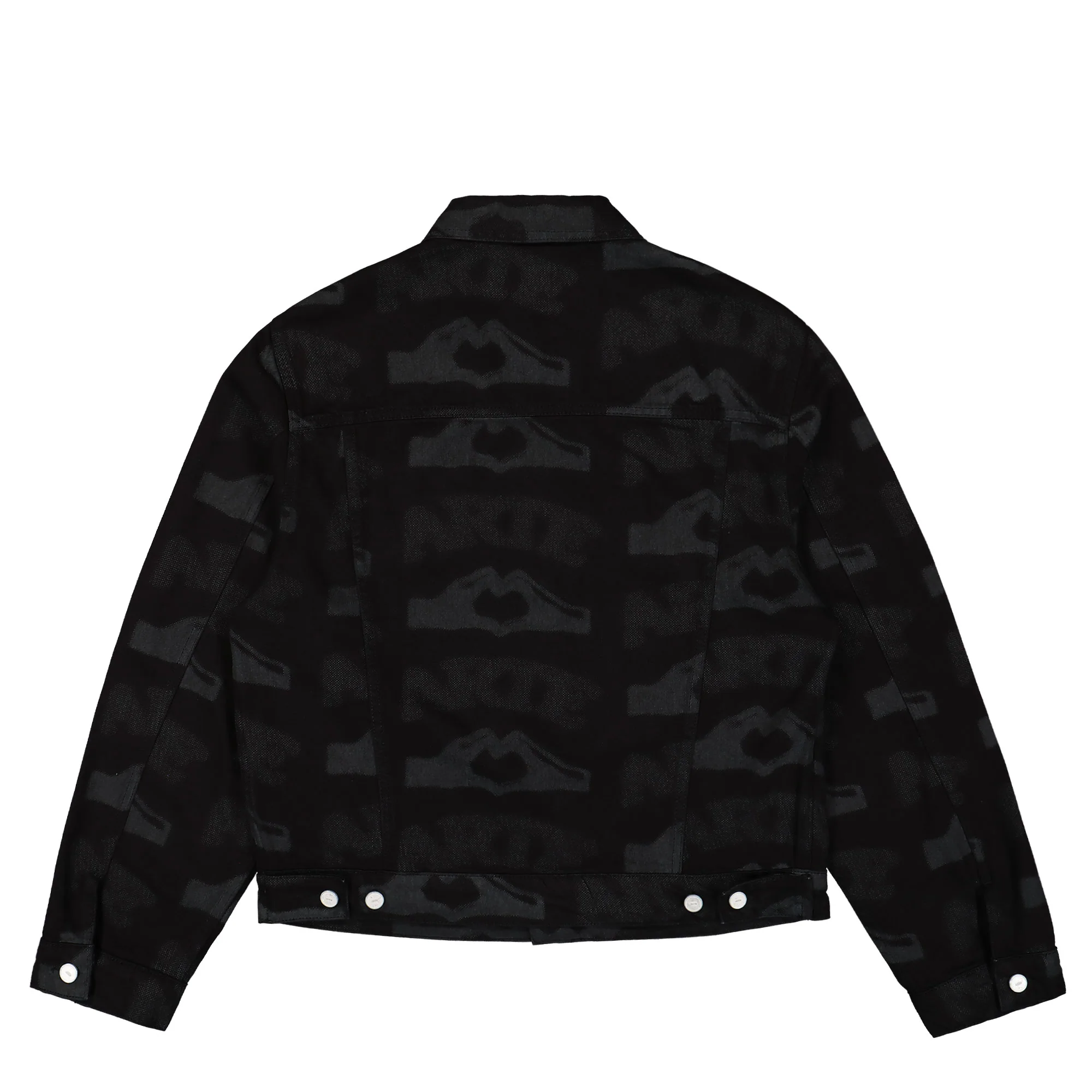 Heart Printed Jacket - Image 2