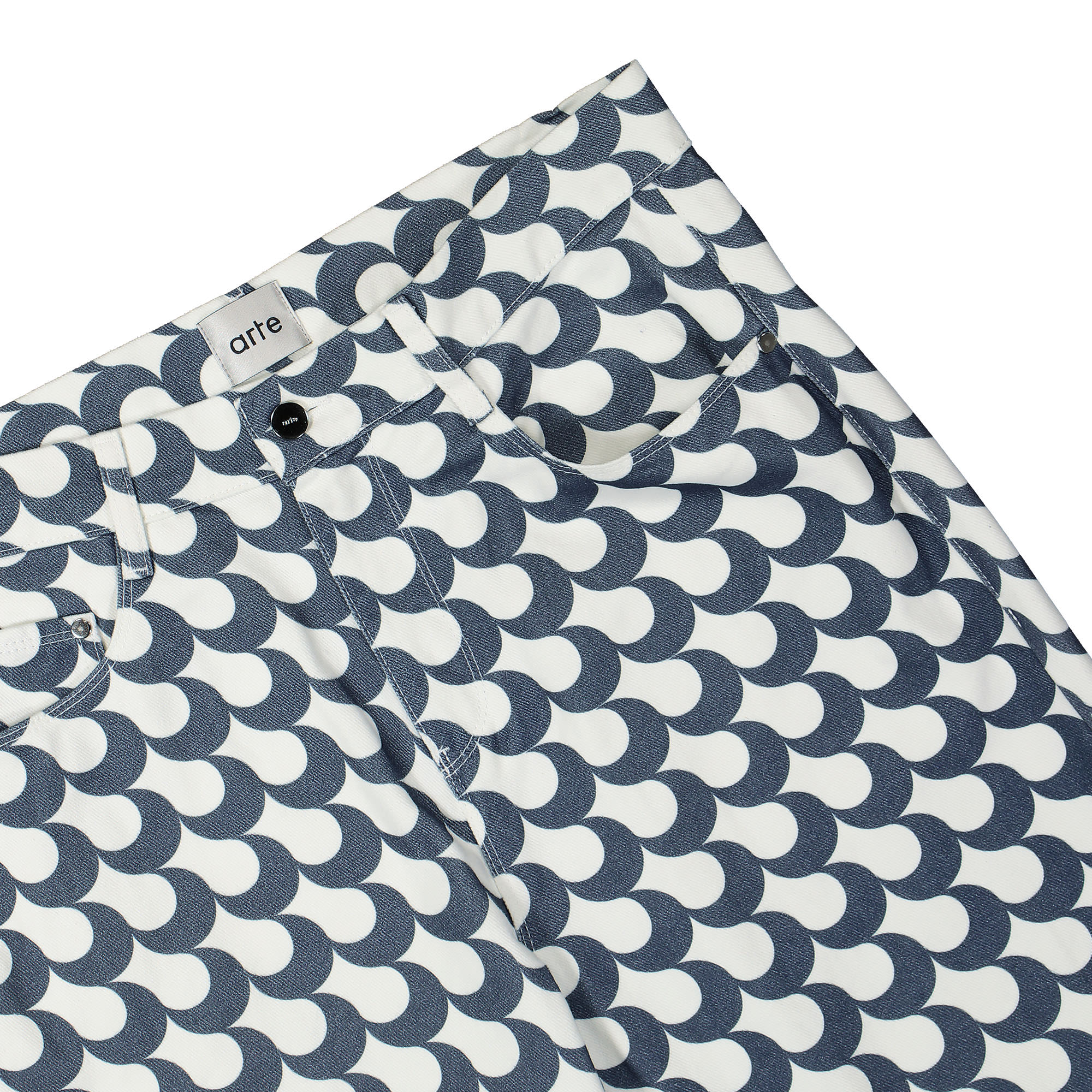 Paul Bau Print Pants - Image 5