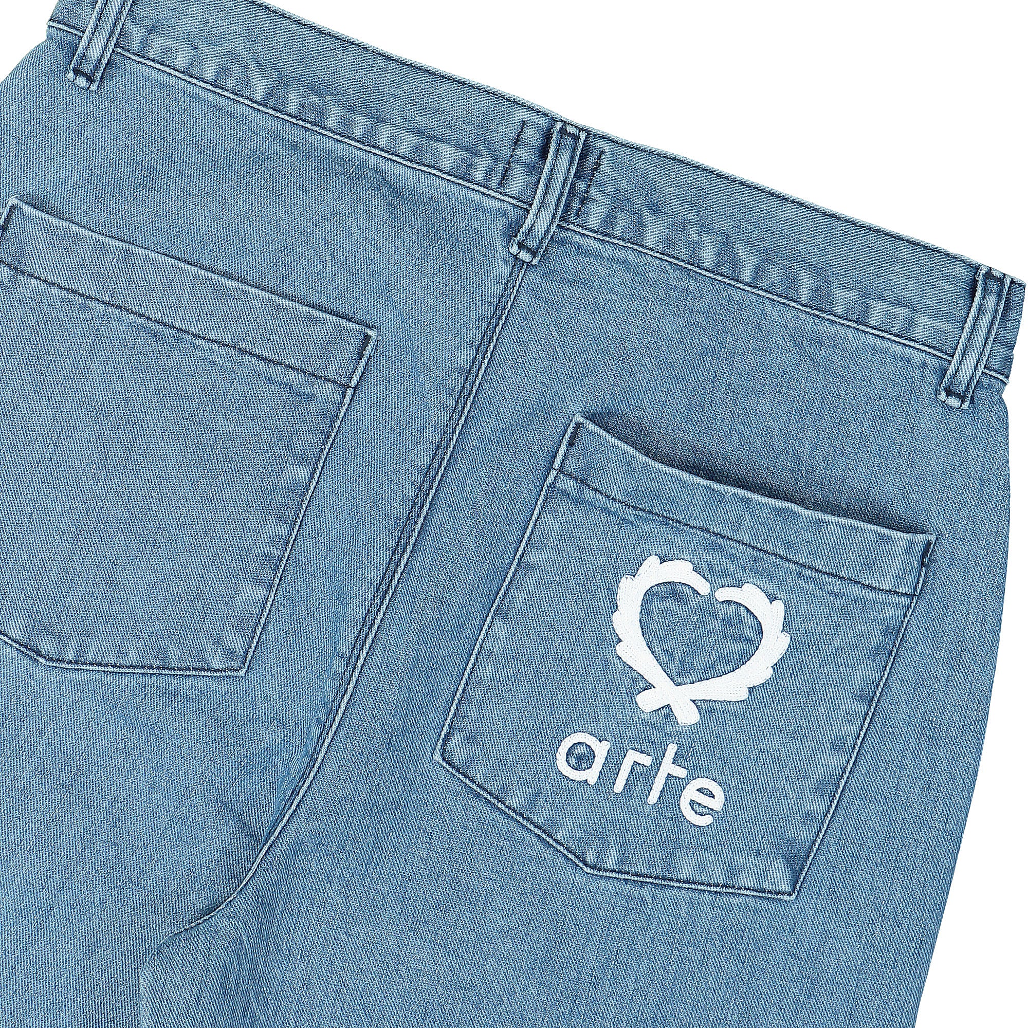 Poage Back Heart Pants - Image 5