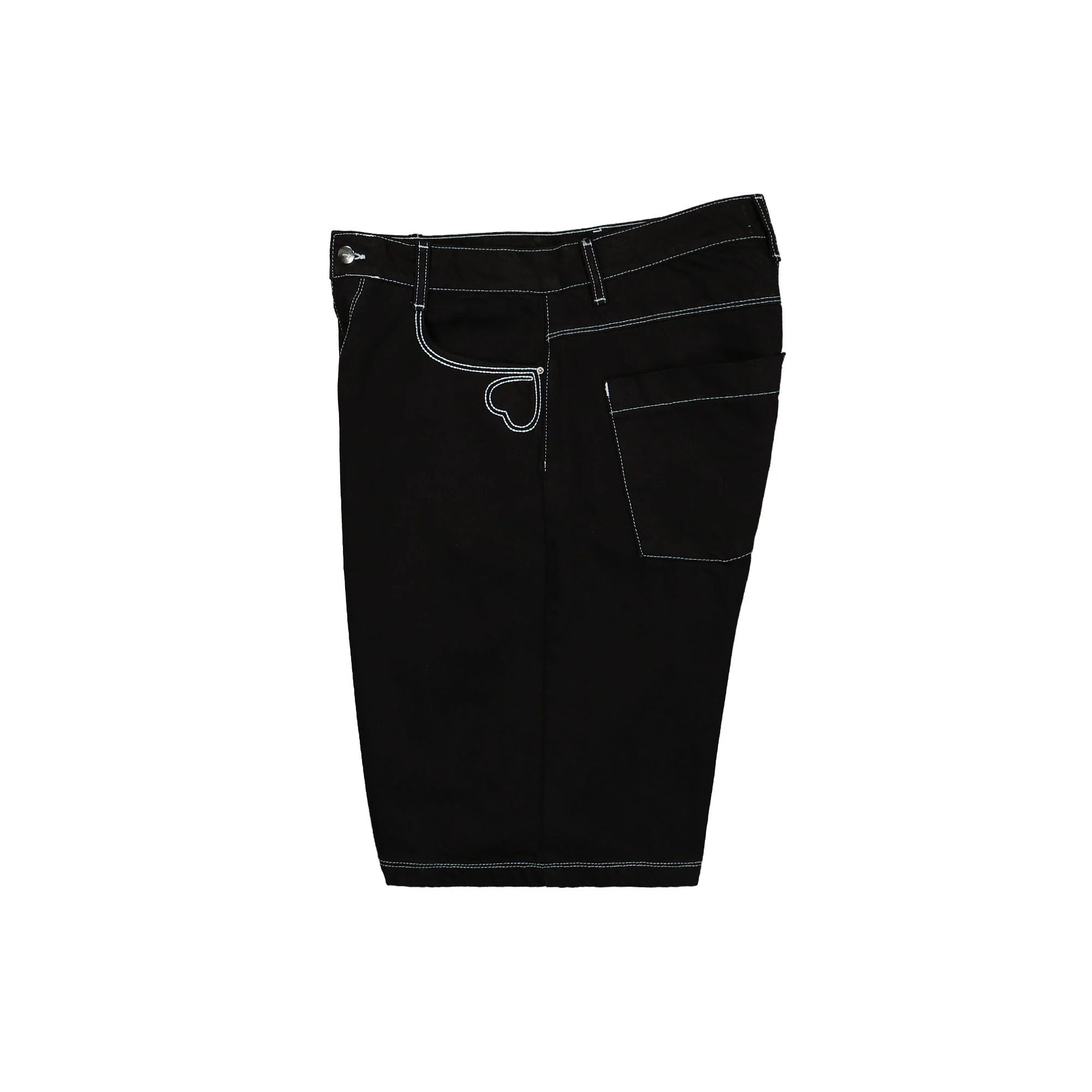Silvain Heart Detail Shorts - Image 3