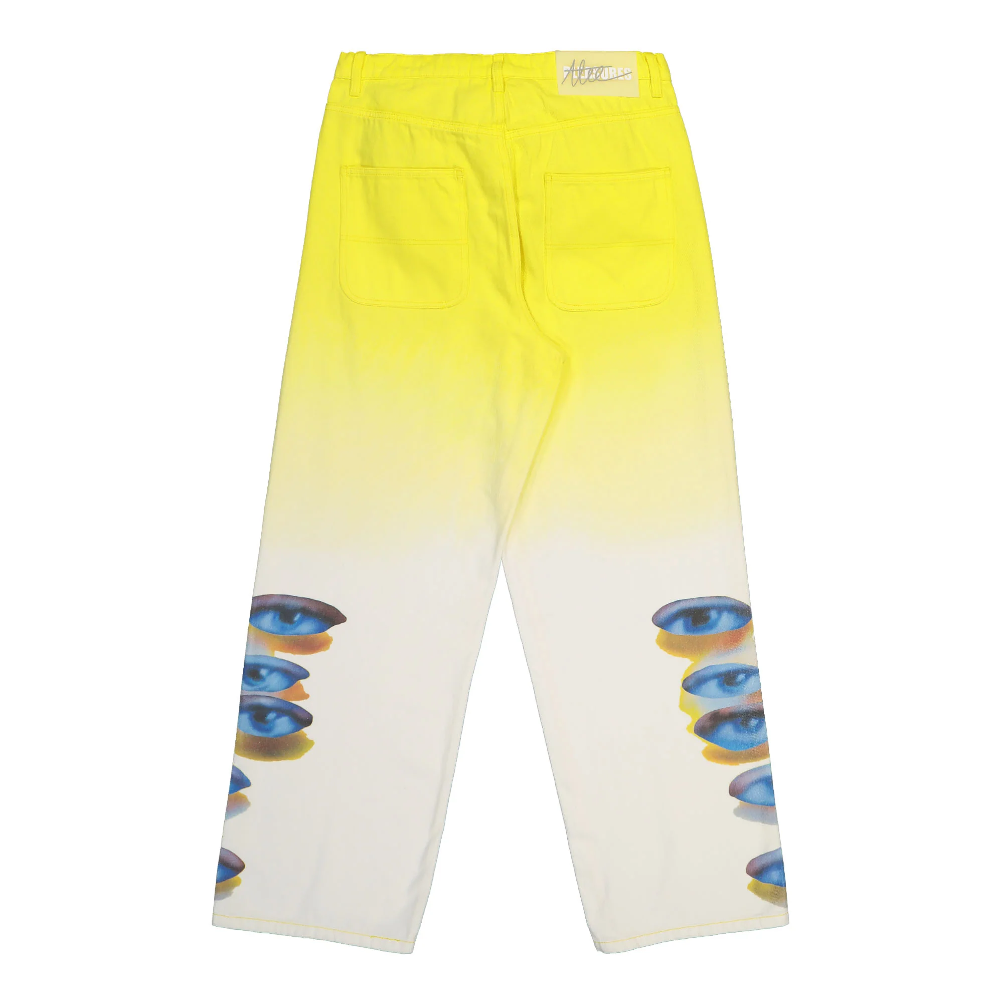 Human Eyes Baggy Pants - Image 2