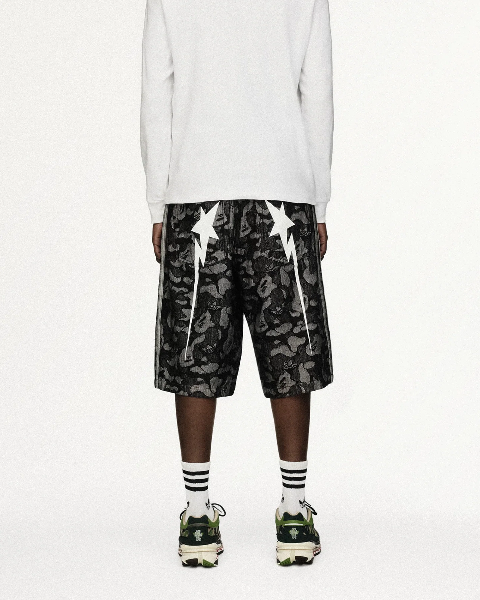 Shark Denim Jorts - Image 5