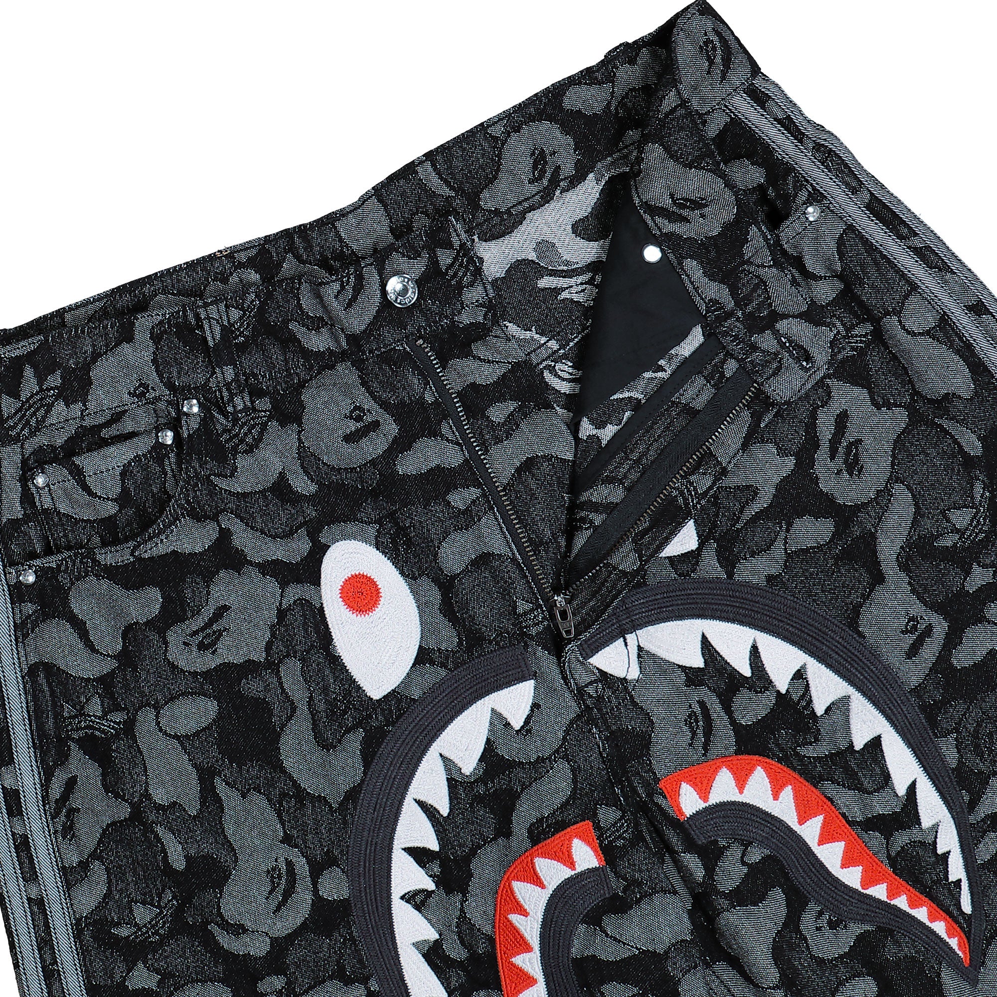 Shark Denim Jorts - Image 7