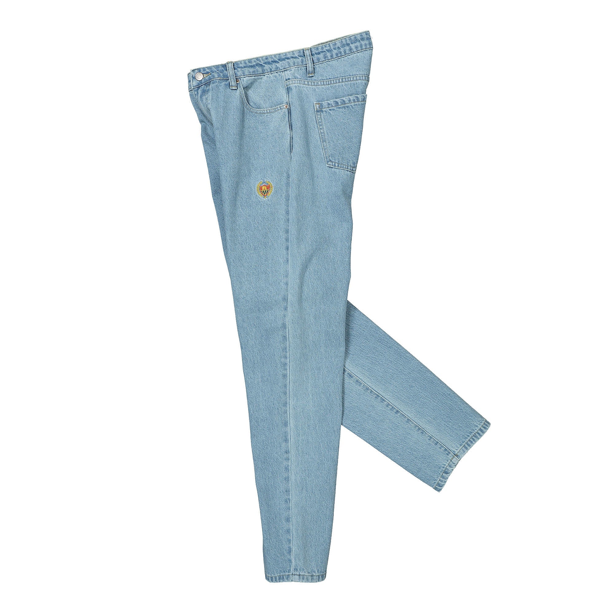 Academy B-A Tigers Embroidered Crest Denim Pant - Image 3