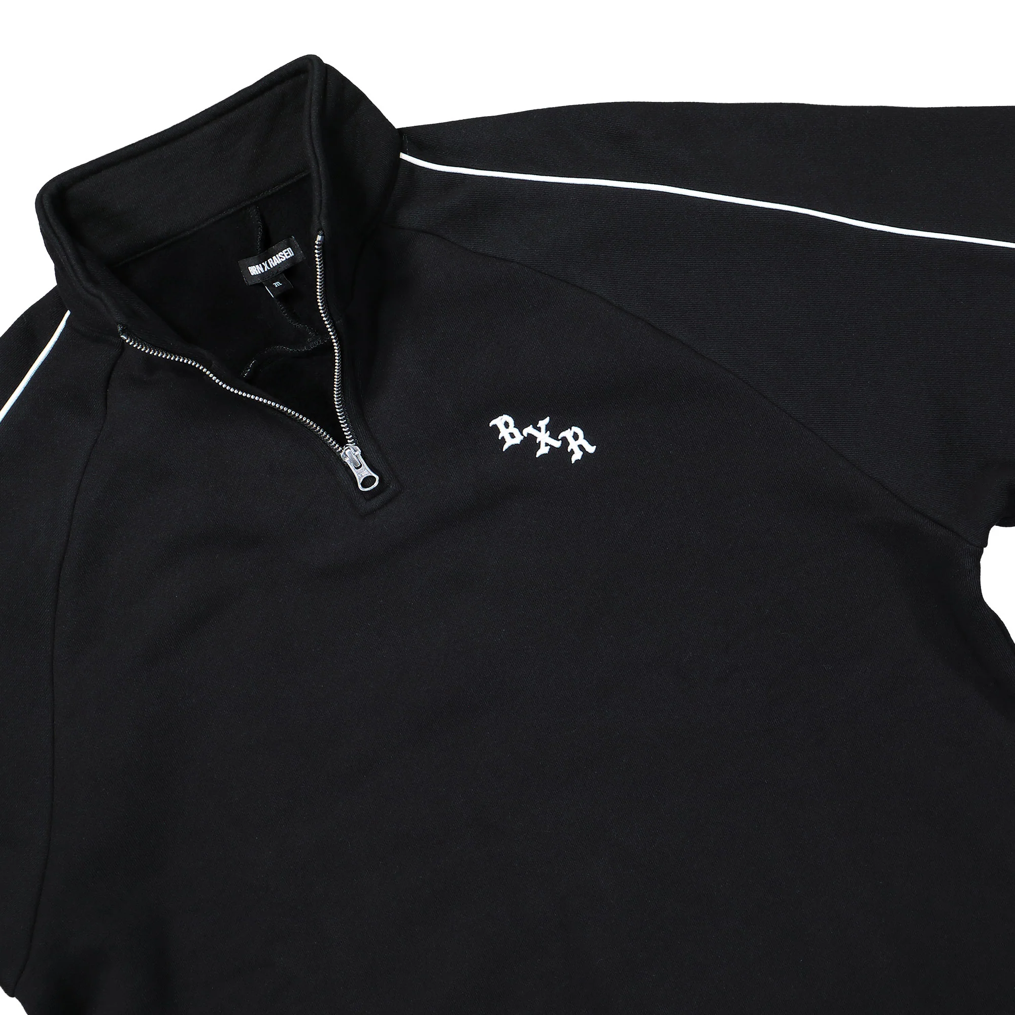 BXR Piped Quarter Zip Sweater - Image 3