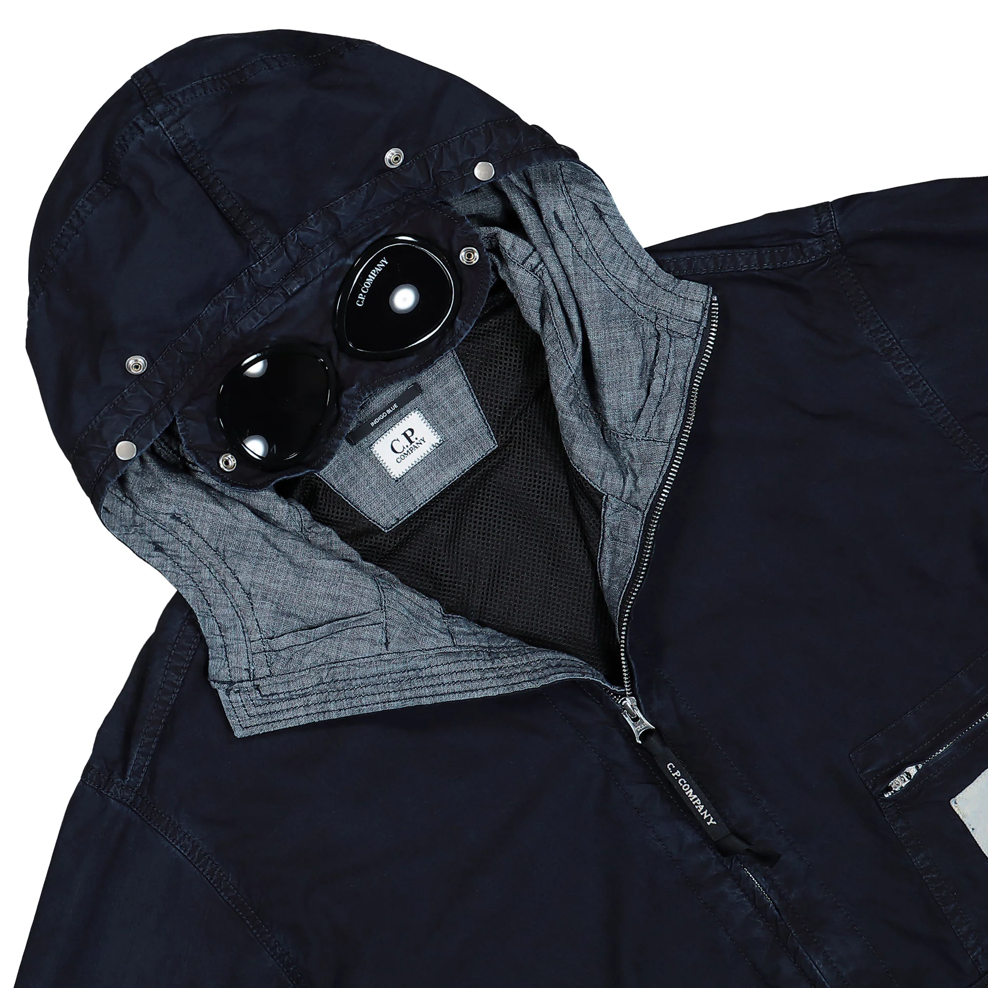 50 Fili Indigo Goggle Jacket - Image 3