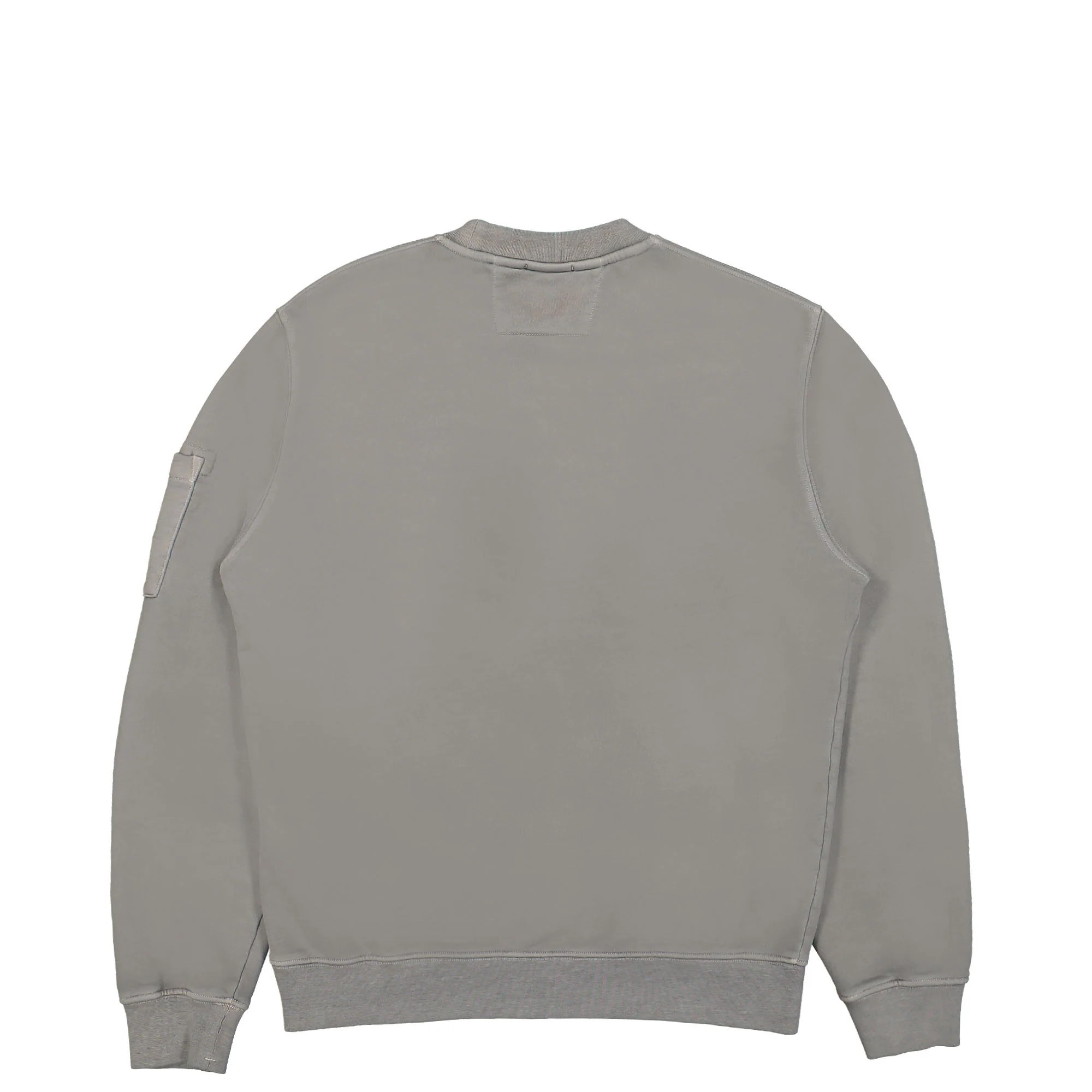 Brushed and Emerized Diagonal Fleece Sweatshirt - Image 2