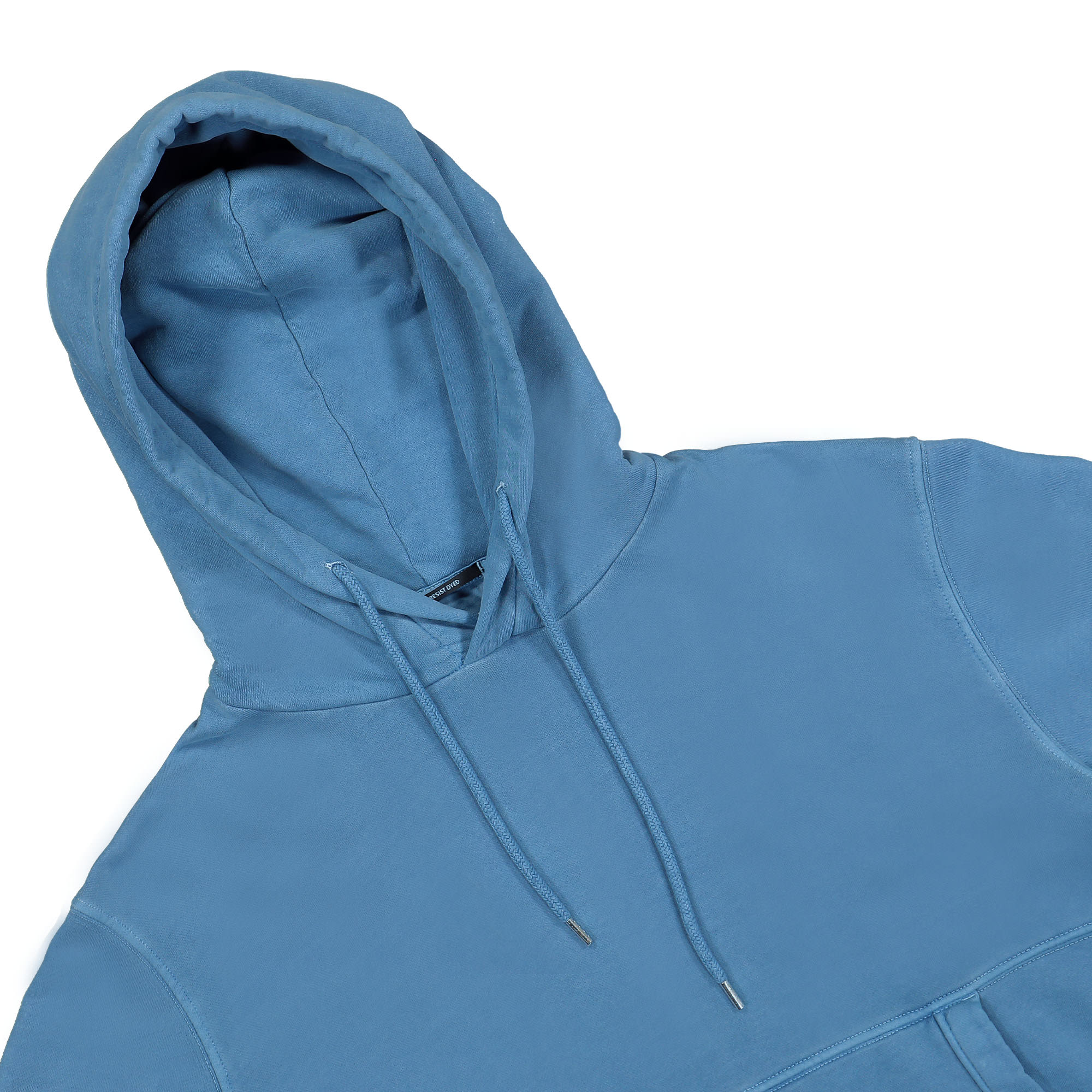 Brushed and Emerized Diagonal Fleese Hoodie - Image 3