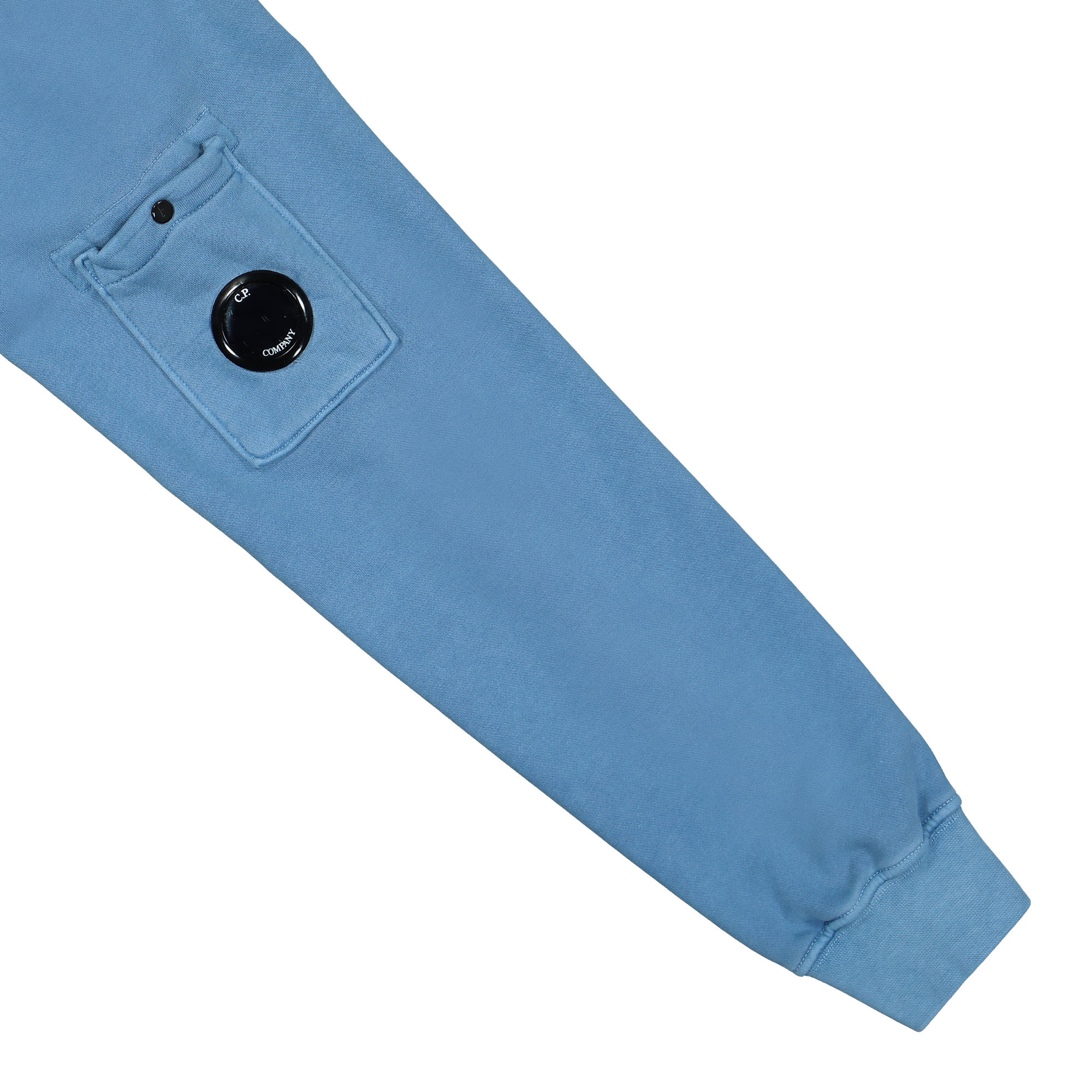 Brushed and Emerized Diagonal Fleese Hoodie - Image 5