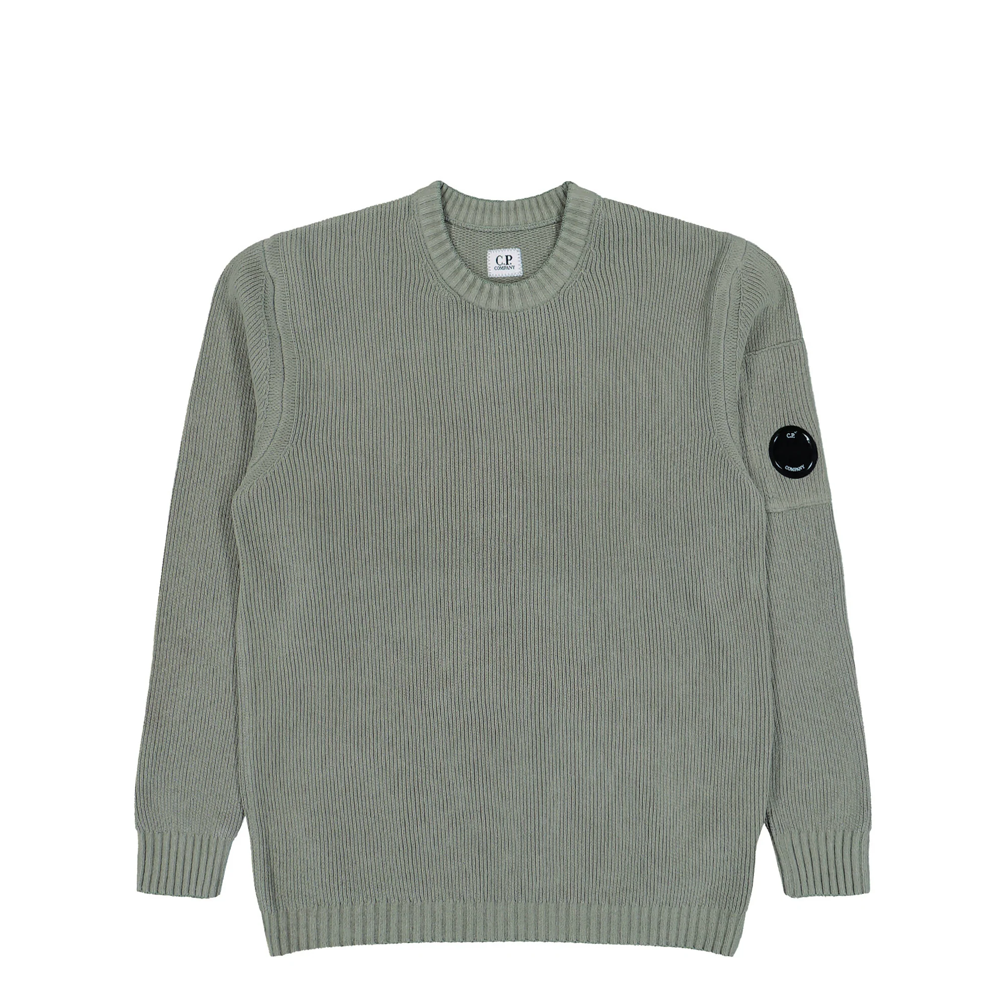 Chenille Cotton Lens Crewneck