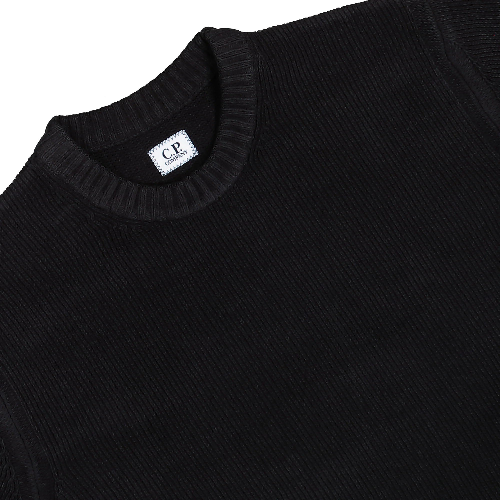 Chenille Cotton Lens Crewneck - Image 3