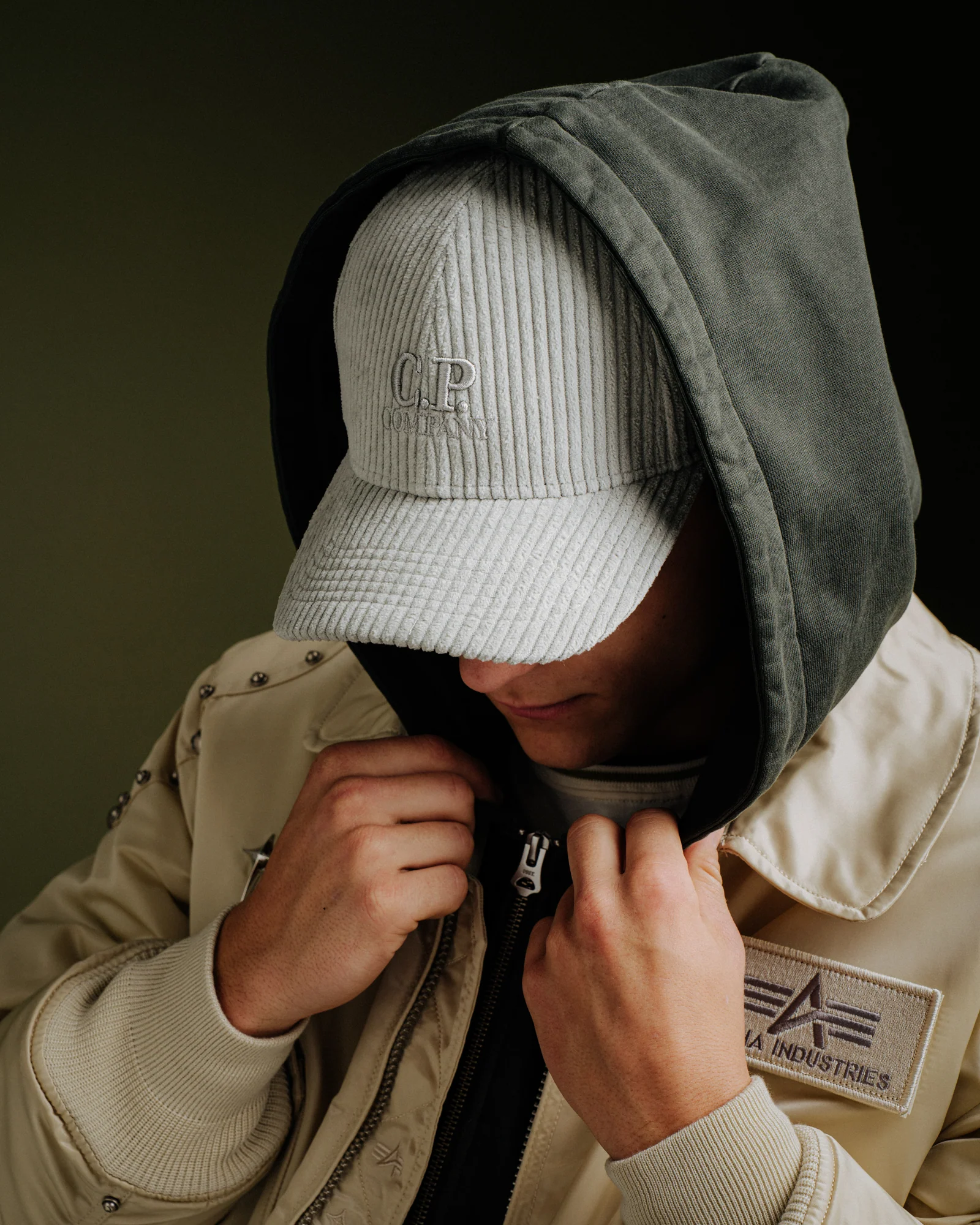 Corduroy 350 Baseball Cap - Image 3