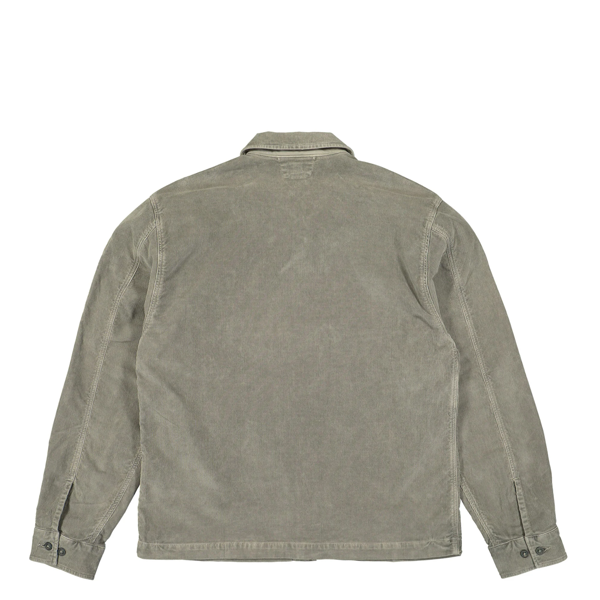 Corduroy Buttoned Utility Overshirt - Image 2