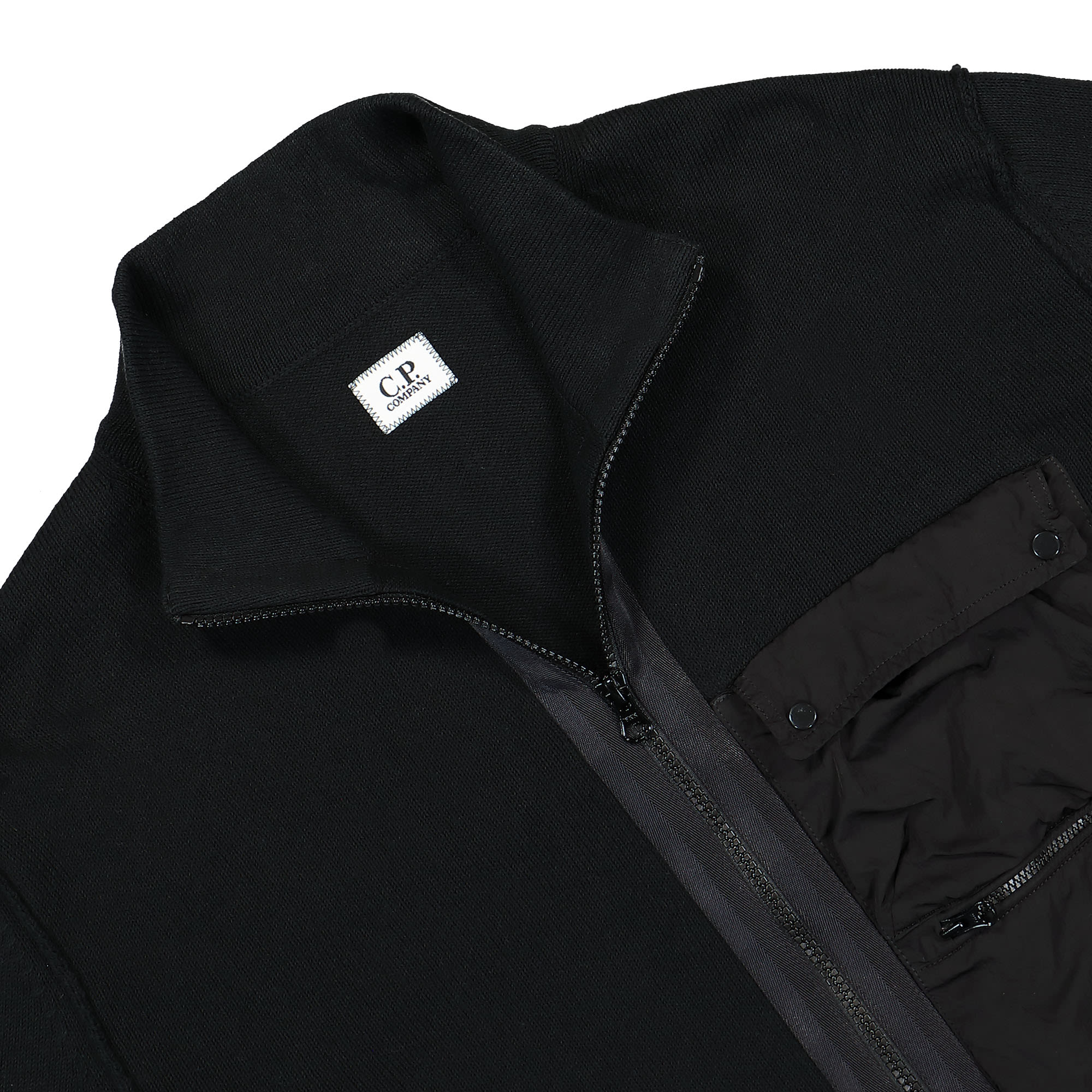 Cotton Mixed Zipped Knit - Image 3