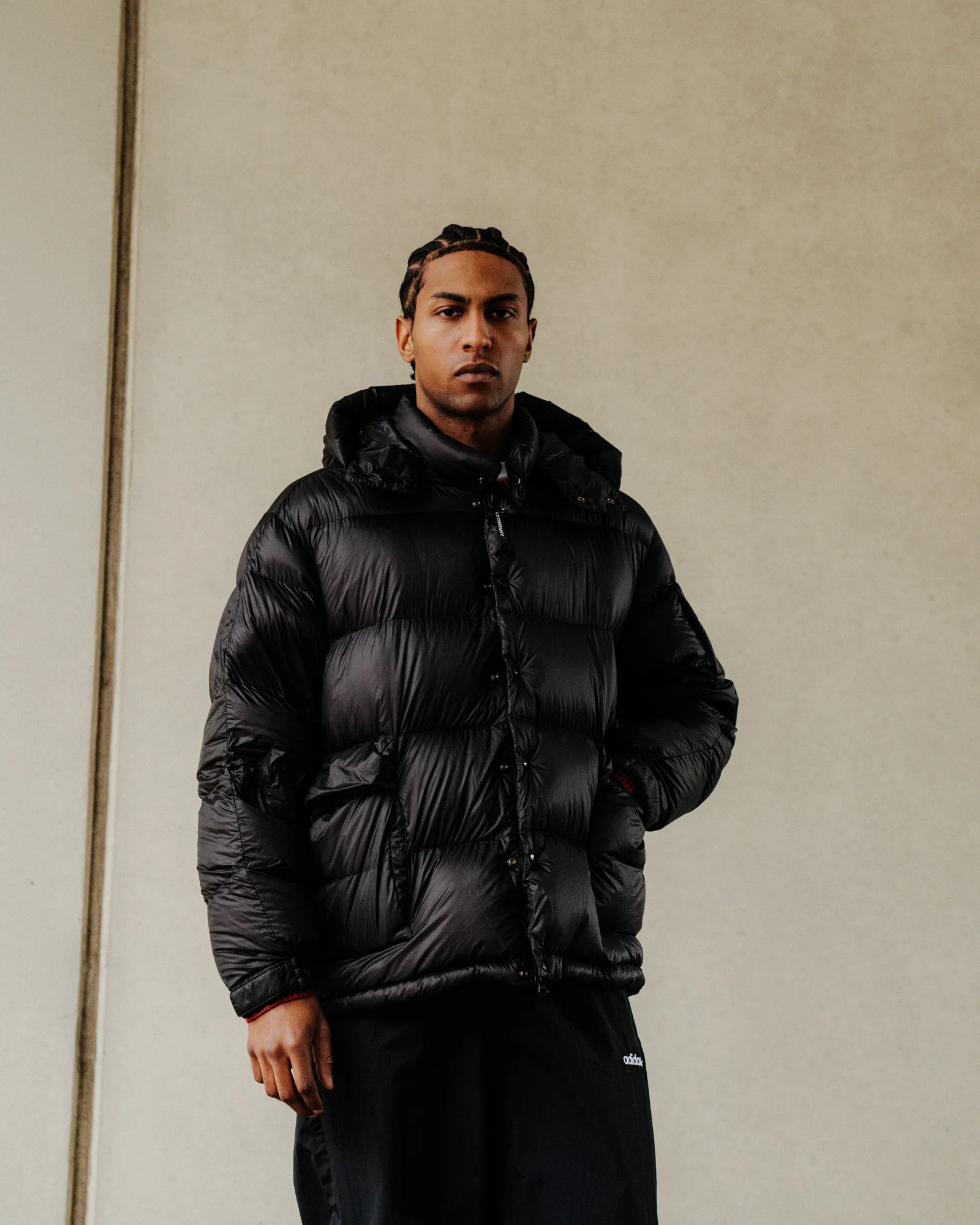 DD Shell Hooded Medium Down Jacket - Image 3