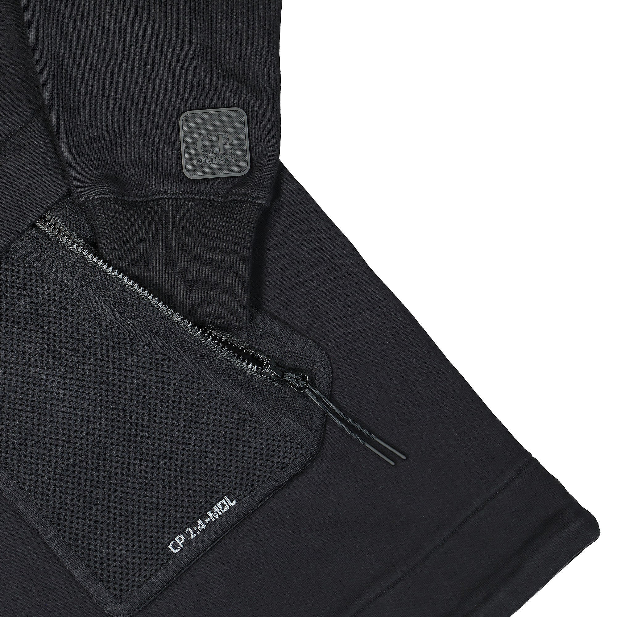 Diagonal Raised Fleece Anorak - Image 4
