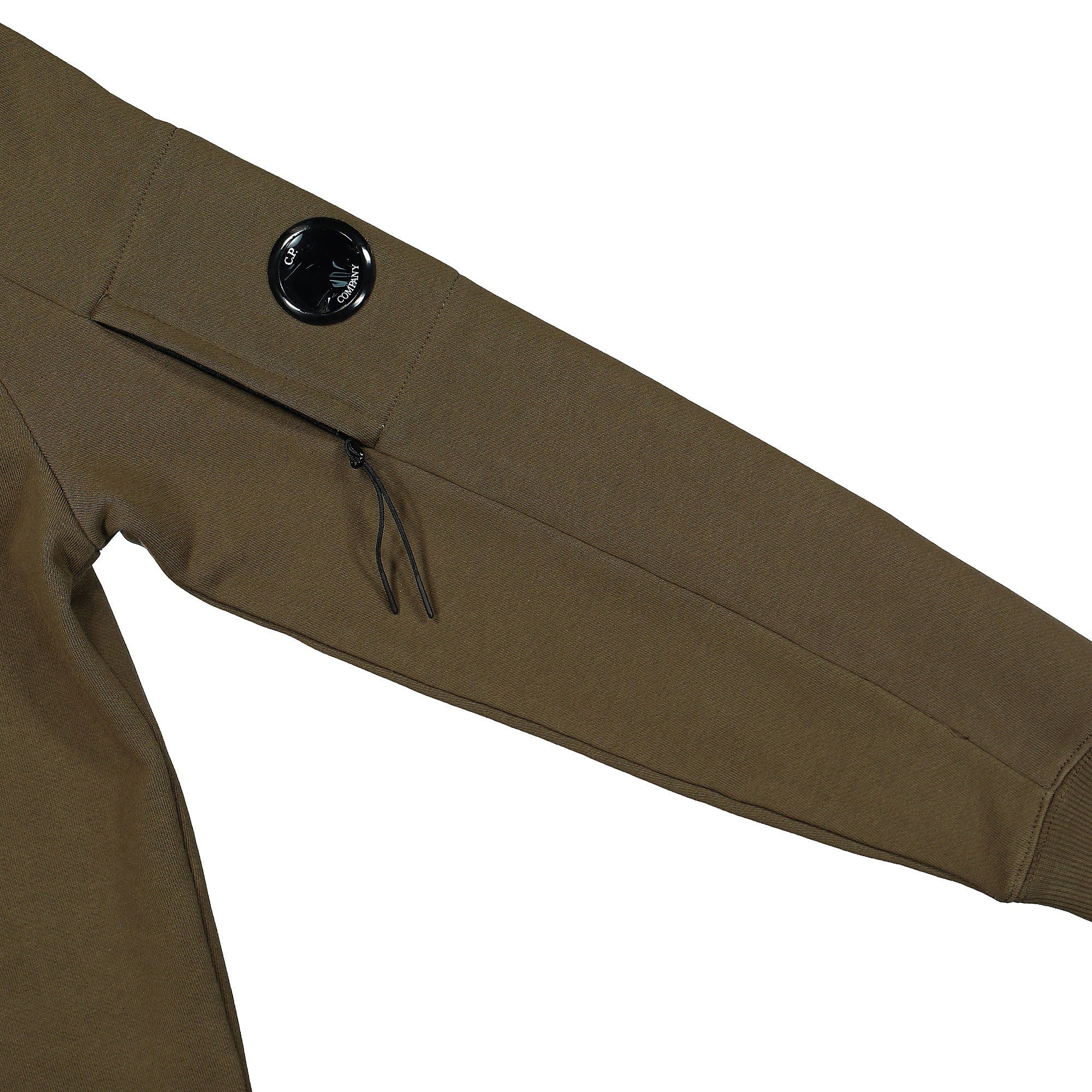 Diagonal Raised Fleece Crew Neck Sweatshirt - Image 4