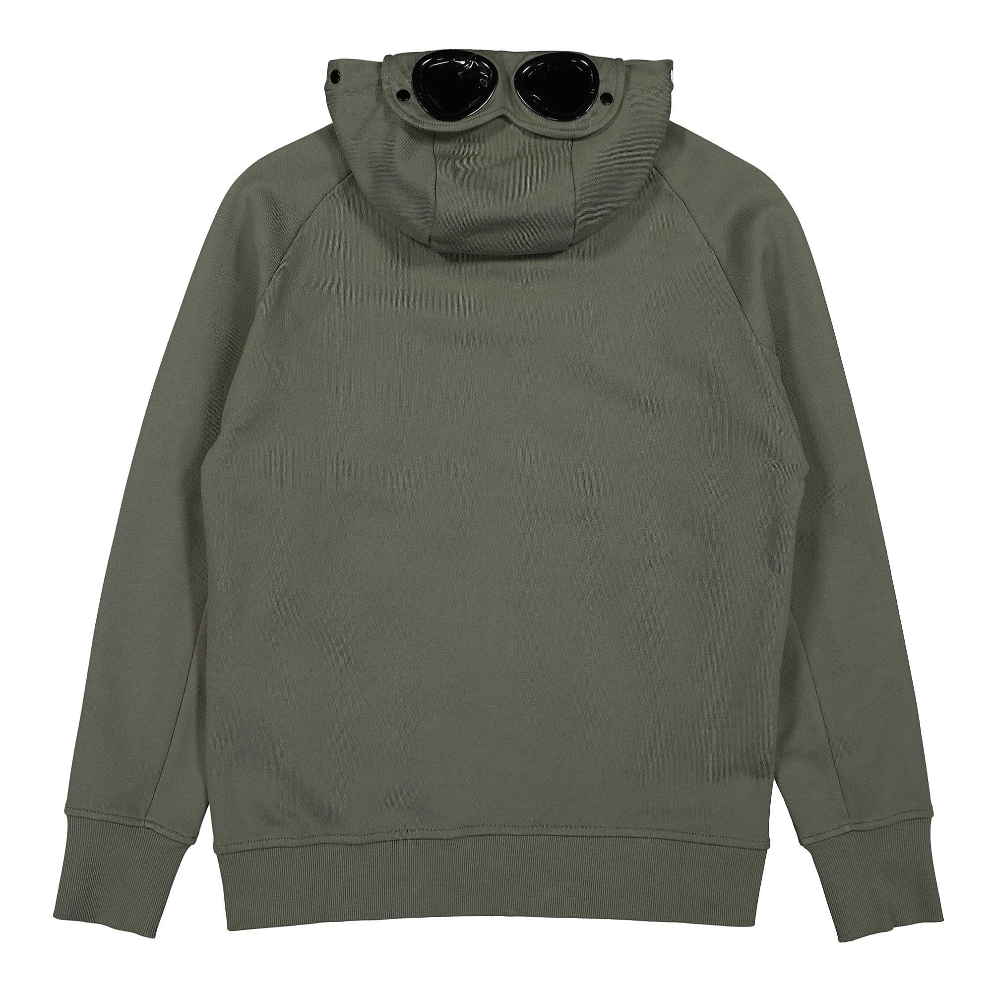 Diagonal Raised Fleece Goggle Hoodie - Image 2