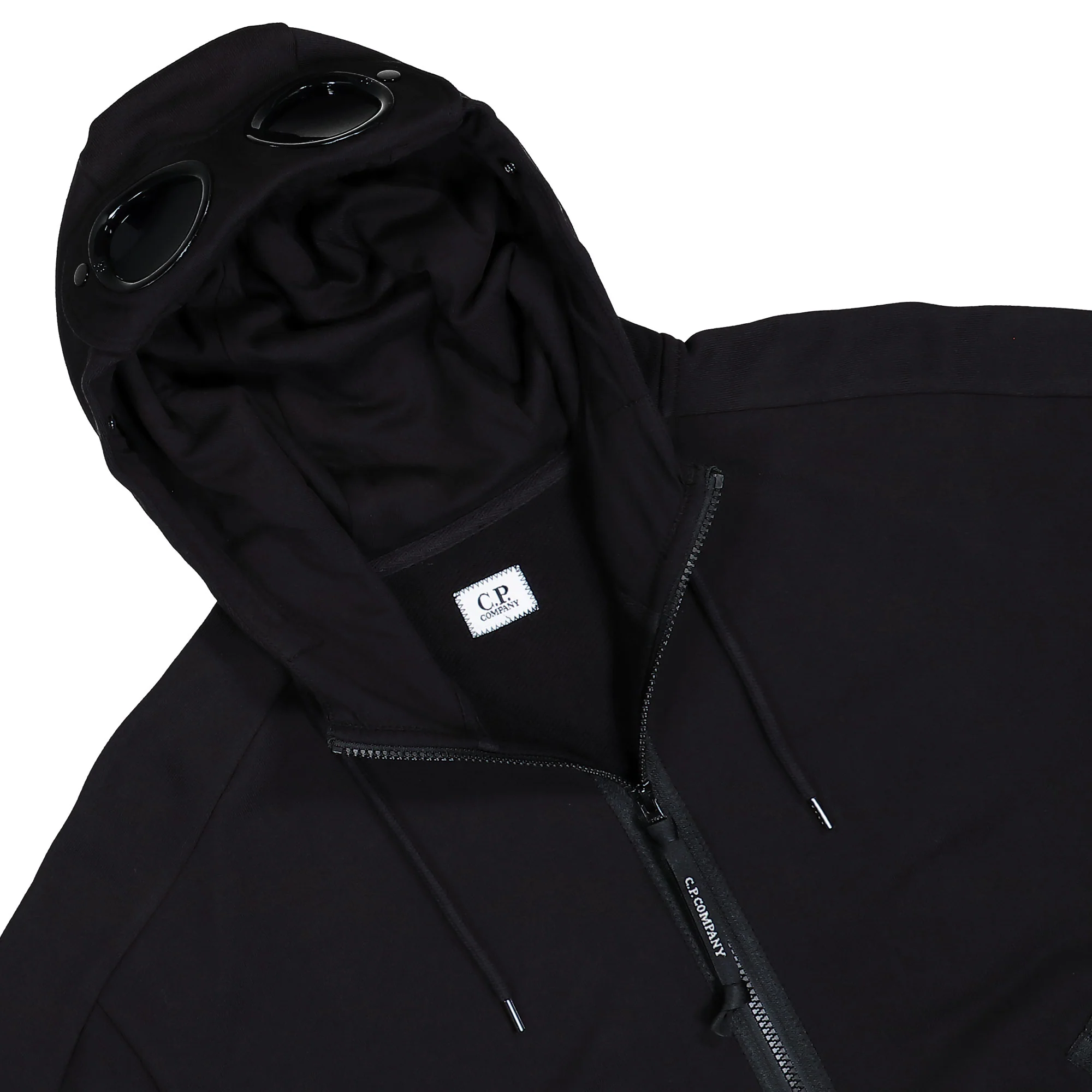 Diagonal Raised Fleece Goggle Sweatshirt - Image 3