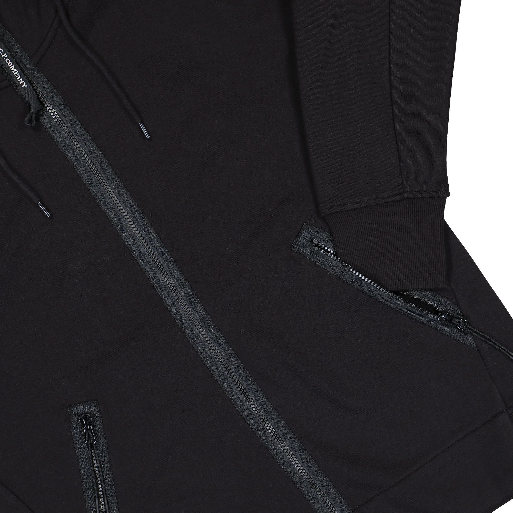 Diagonal Raised Fleece Goggle Sweatshirt - Image 5